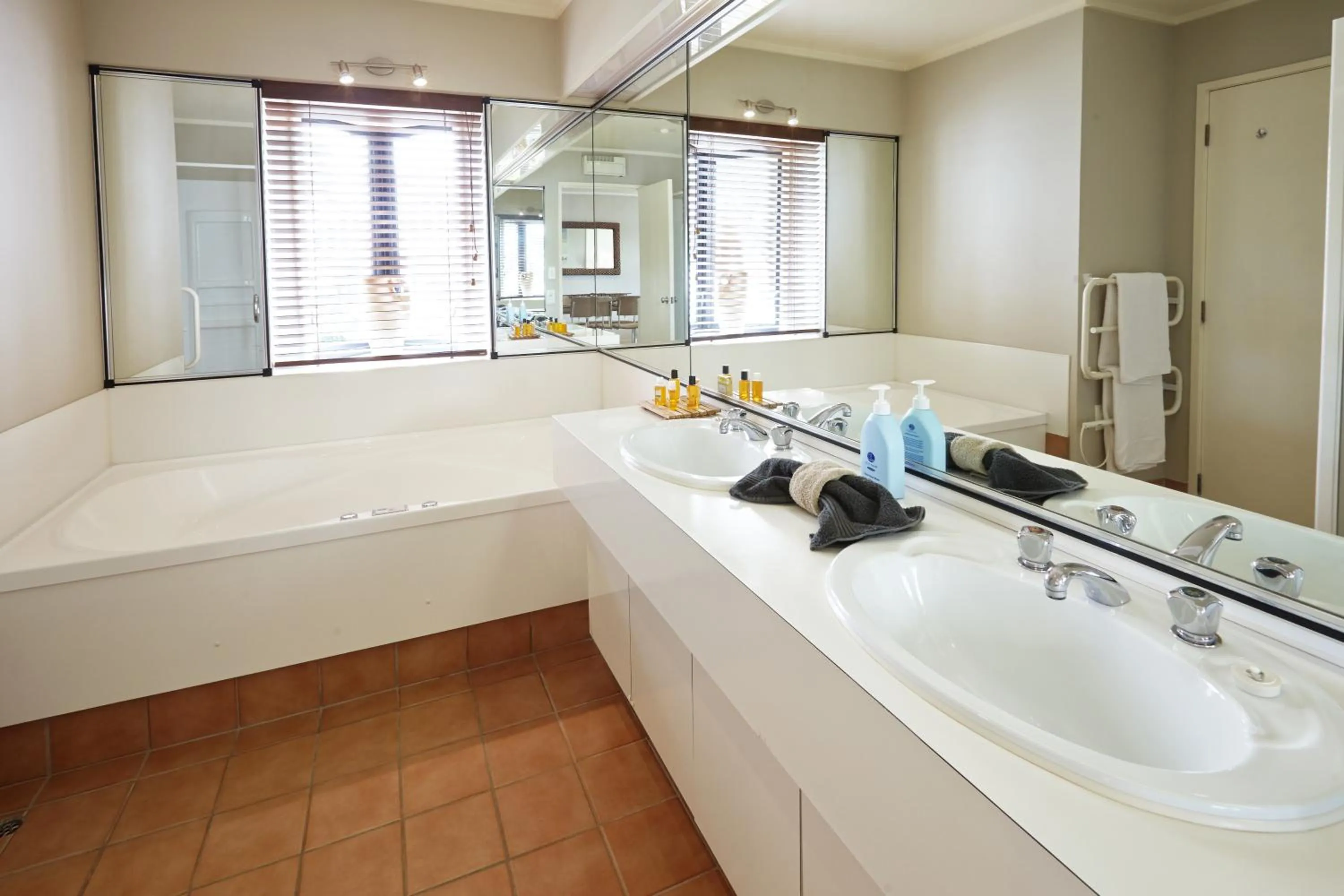 Bathroom in Pioneer Waterfront Apartments