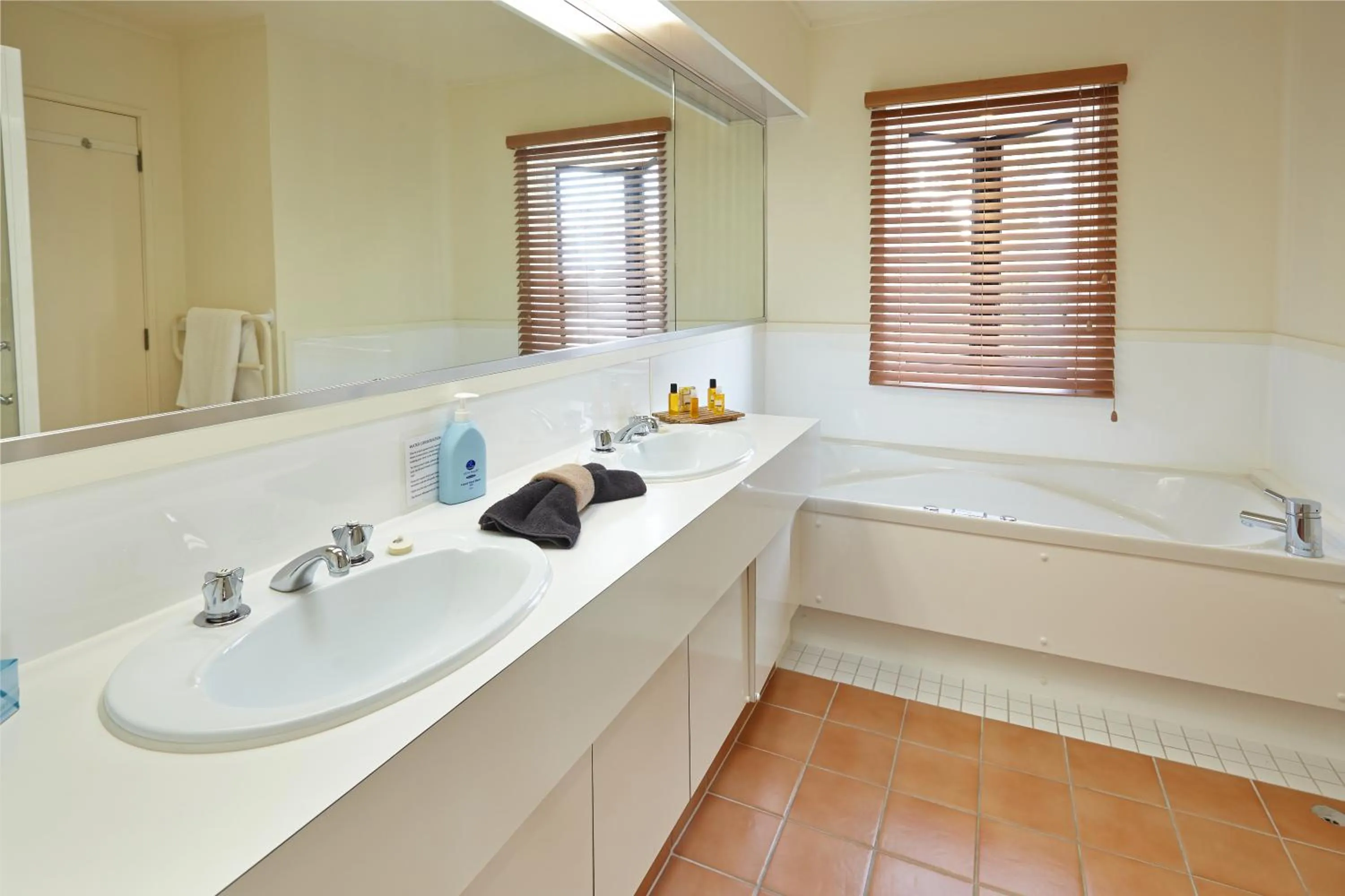 Bathroom in Pioneer Waterfront Apartments