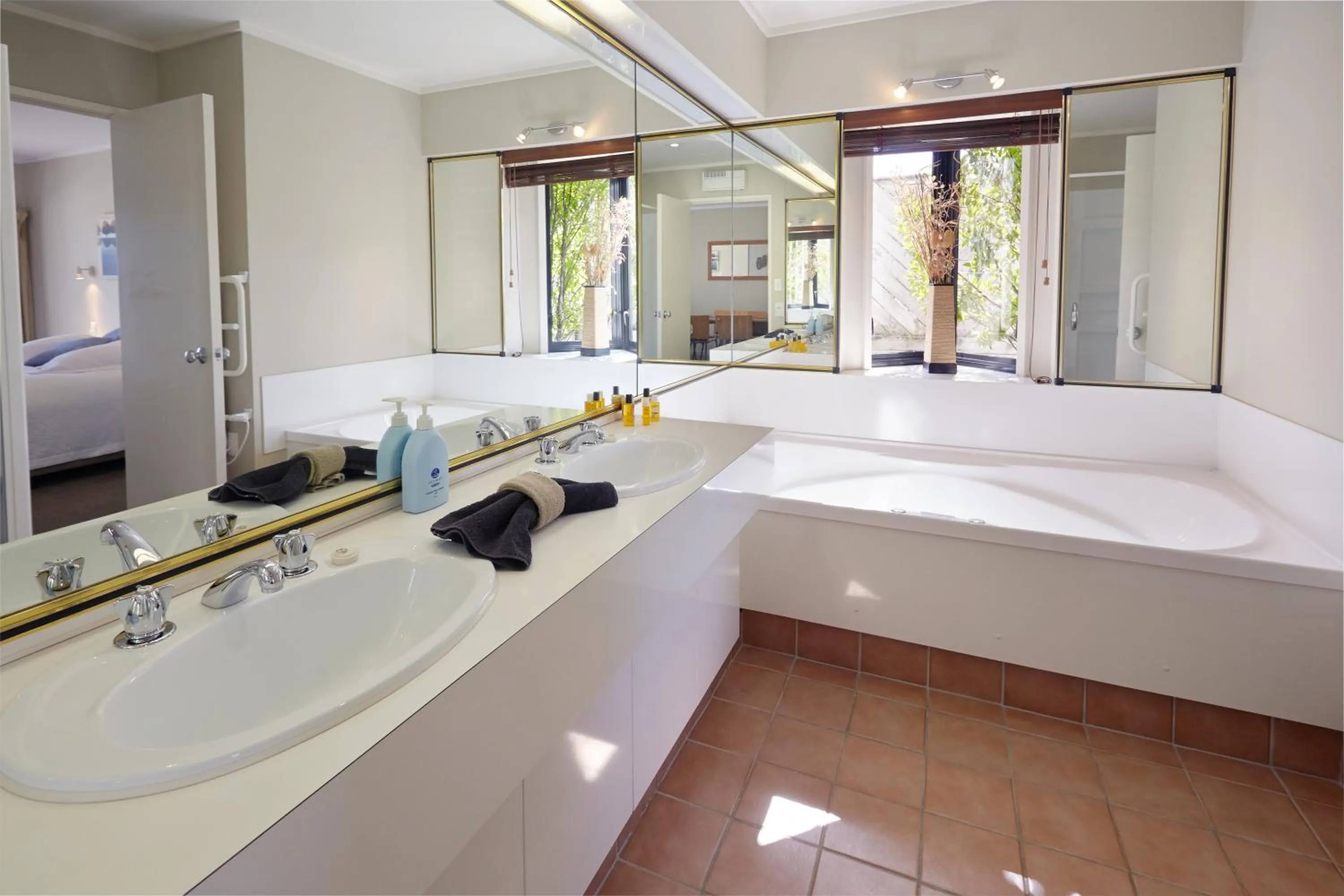 Bathroom in Pioneer Waterfront Apartments