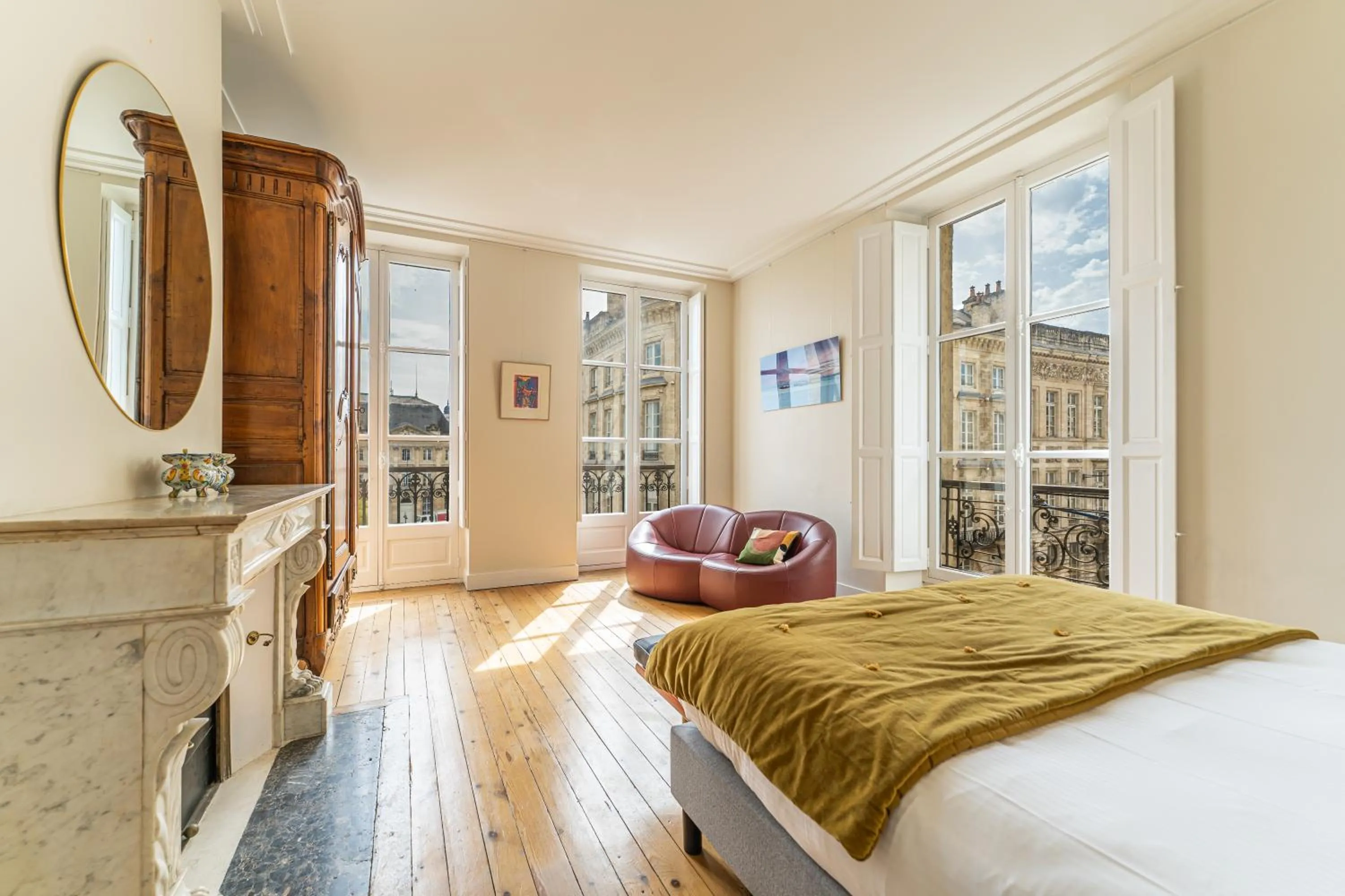 Bed in Appartement Luxe avec Climatisation Parking Vue Exeptionnelle