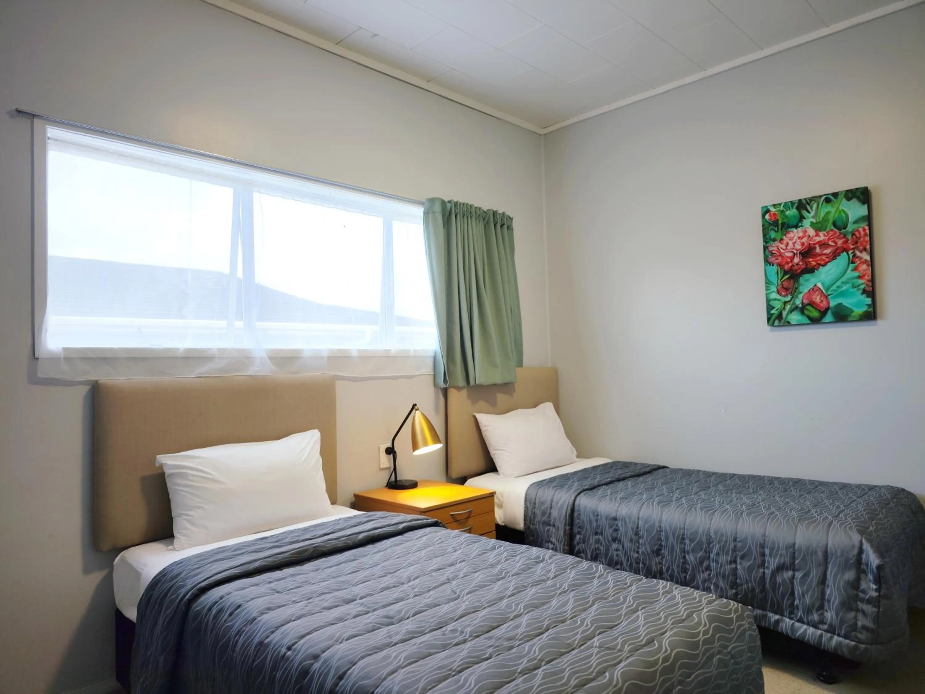 Bed in Continental Motel