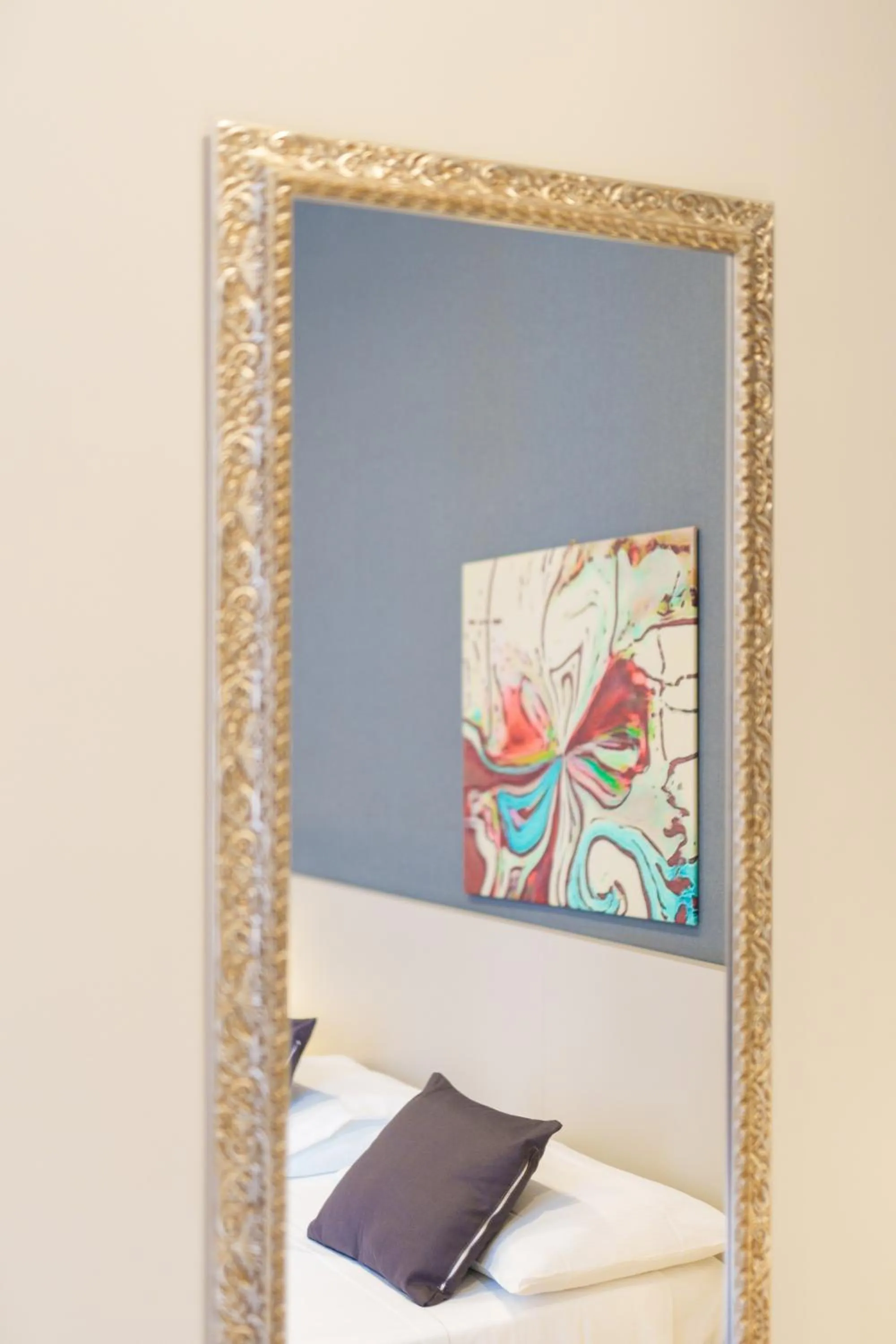 Decorative detail, Bed in It's Room Naples