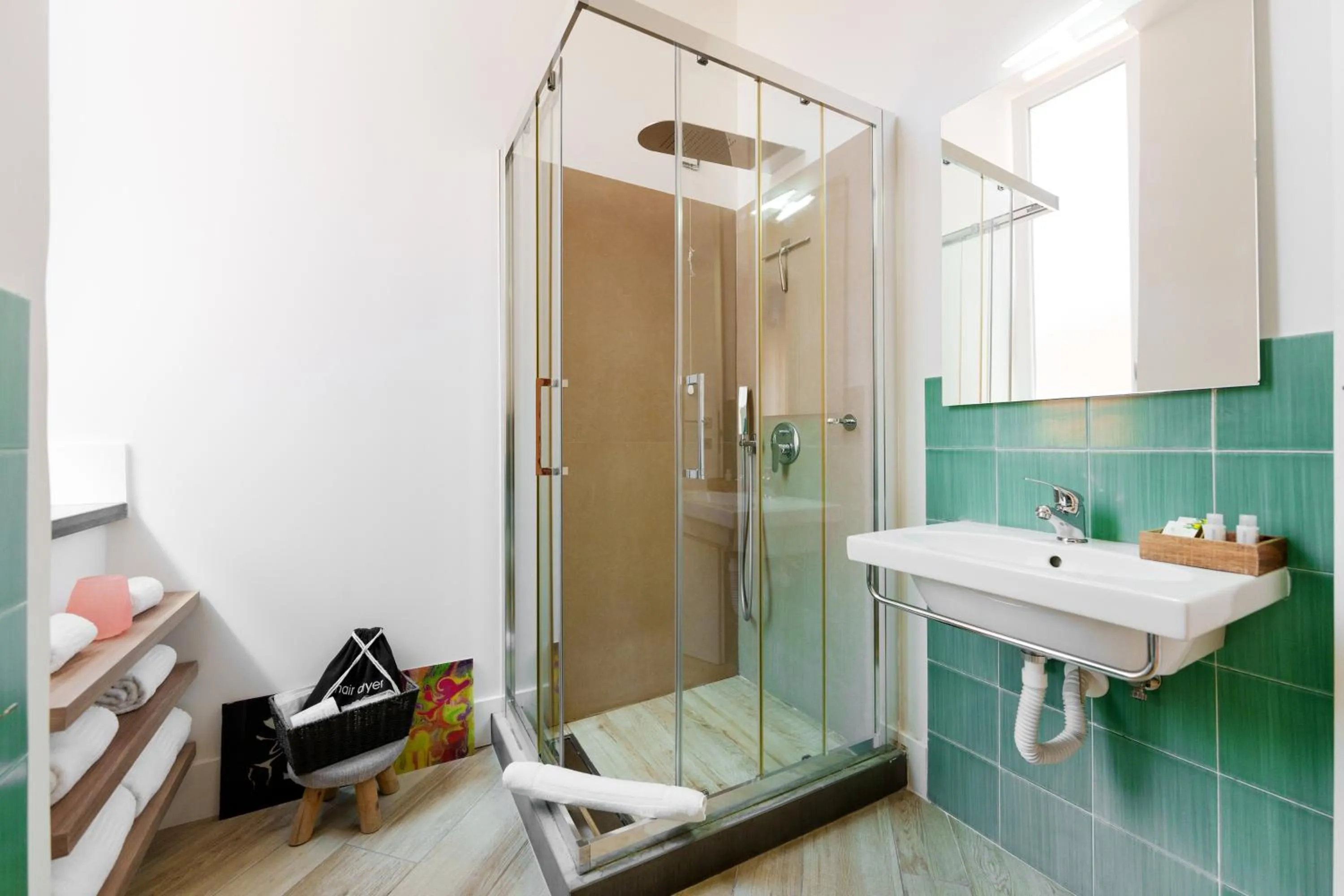 Shower in It's Room Naples