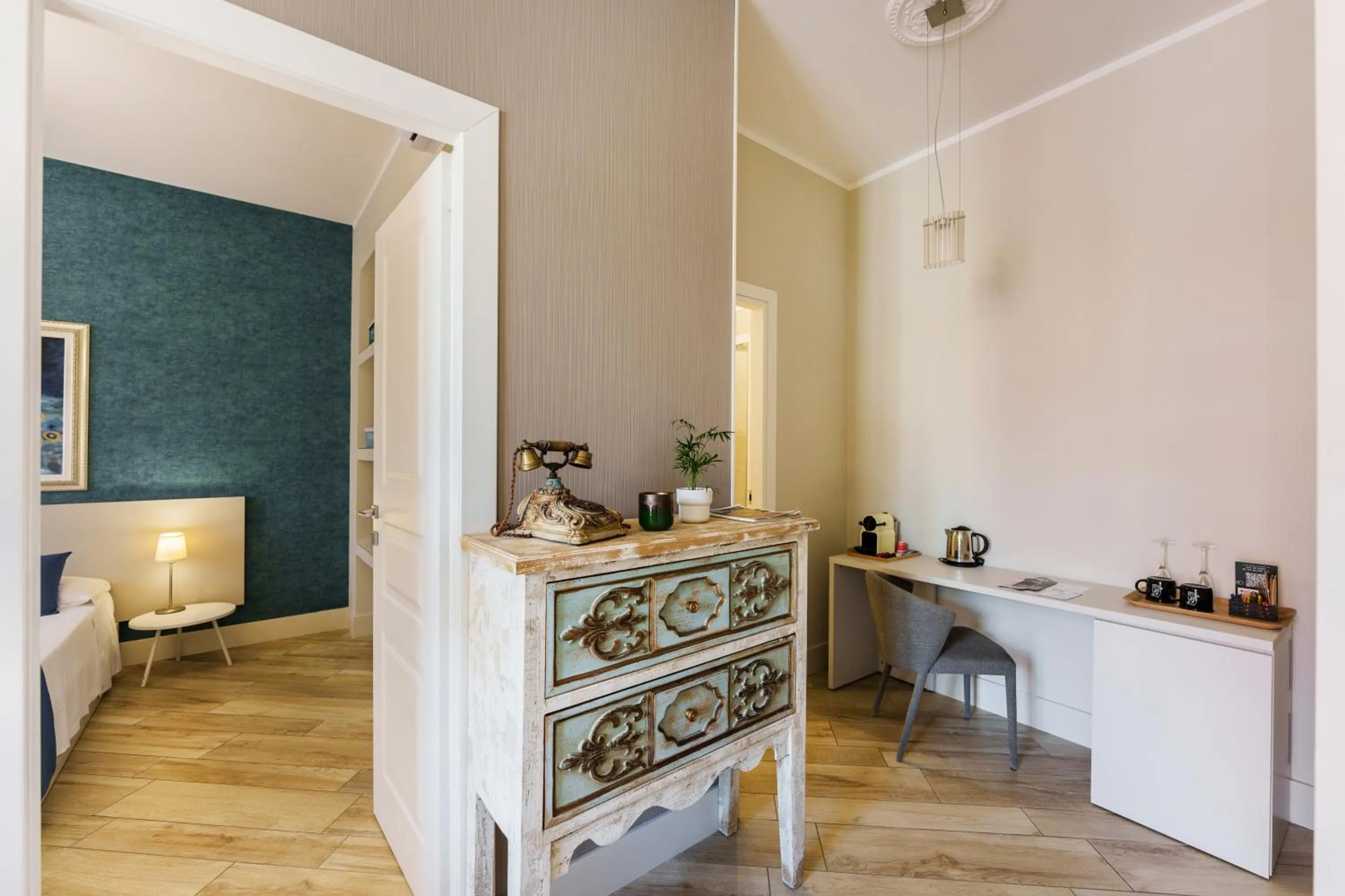 Bed in It's Room Naples