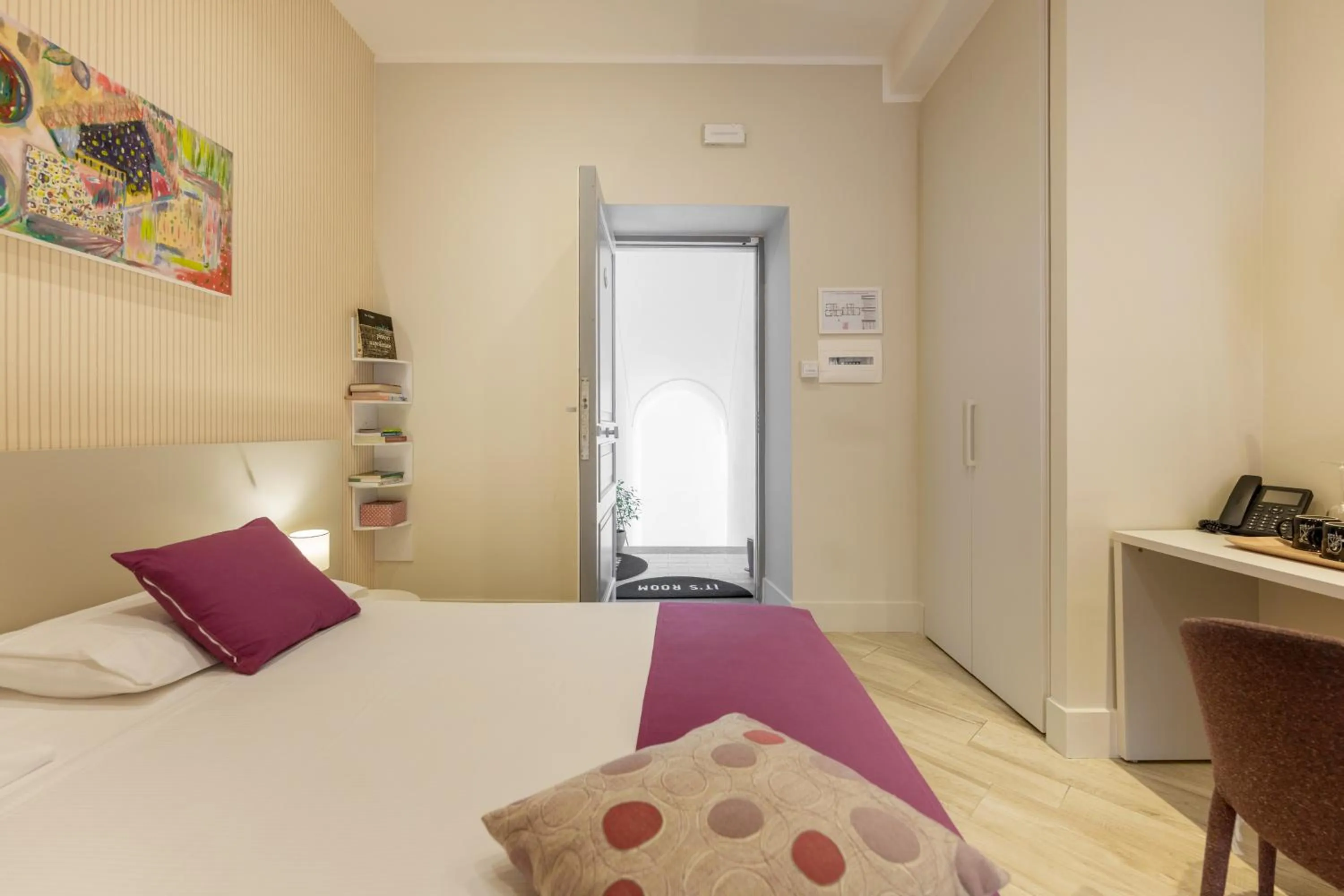 Bed in It's Room Naples