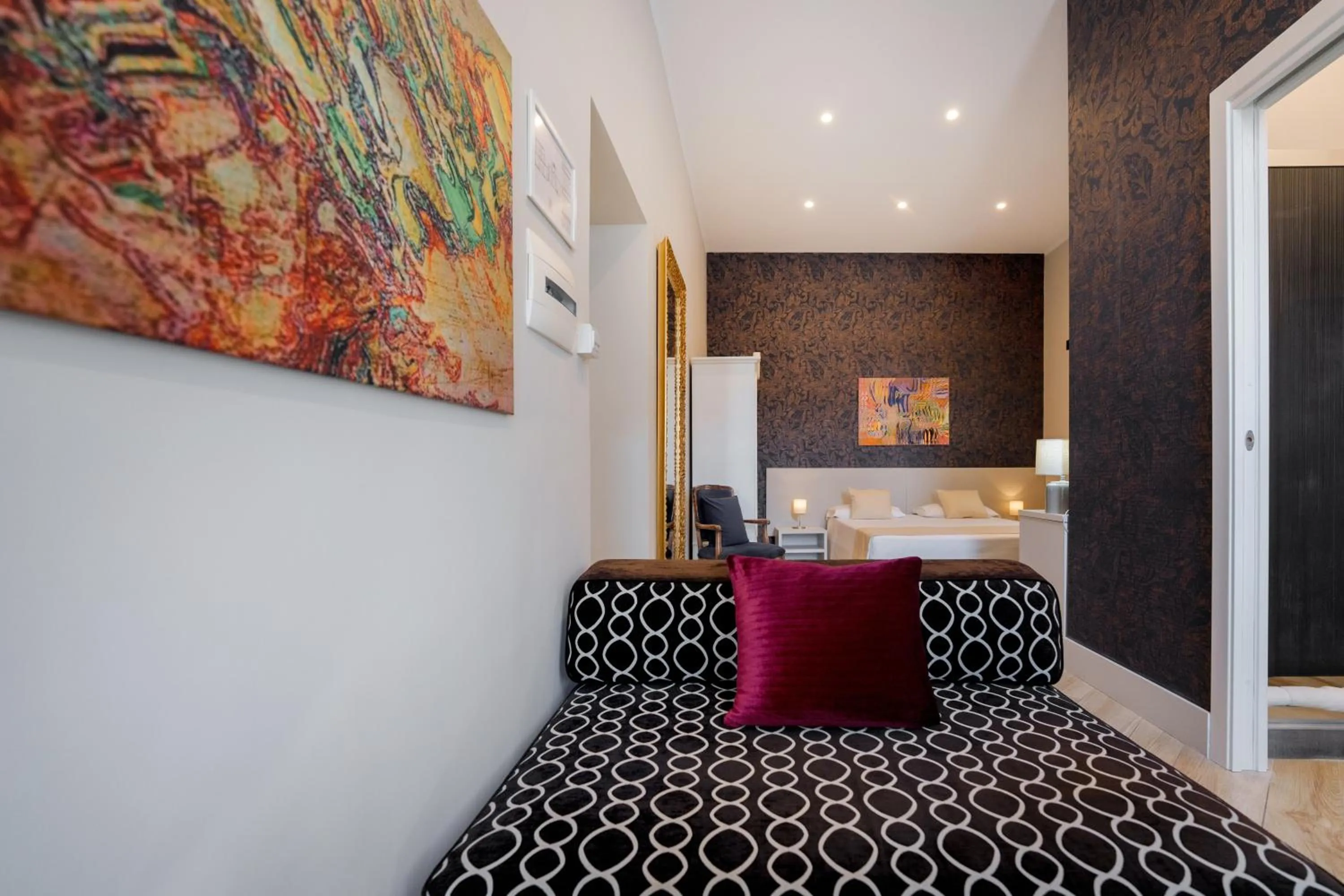 Bed in It's Room Naples