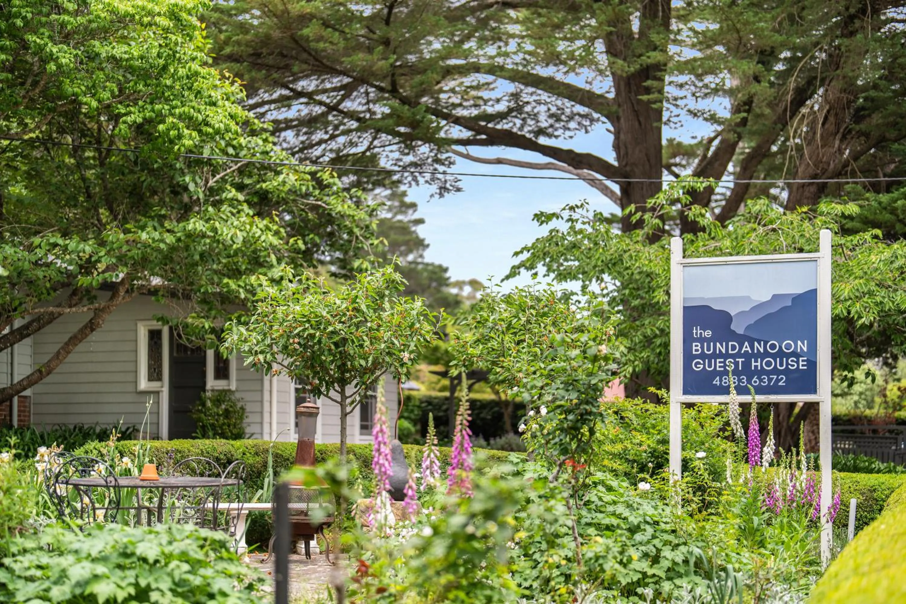 Garden in The Bundanoon Guest House