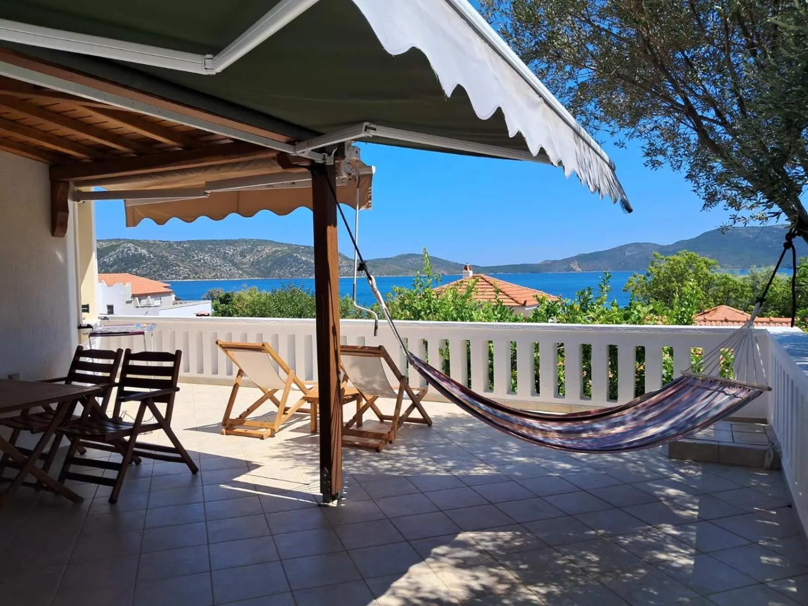 Balcony/Terrace in Pelagos Villas