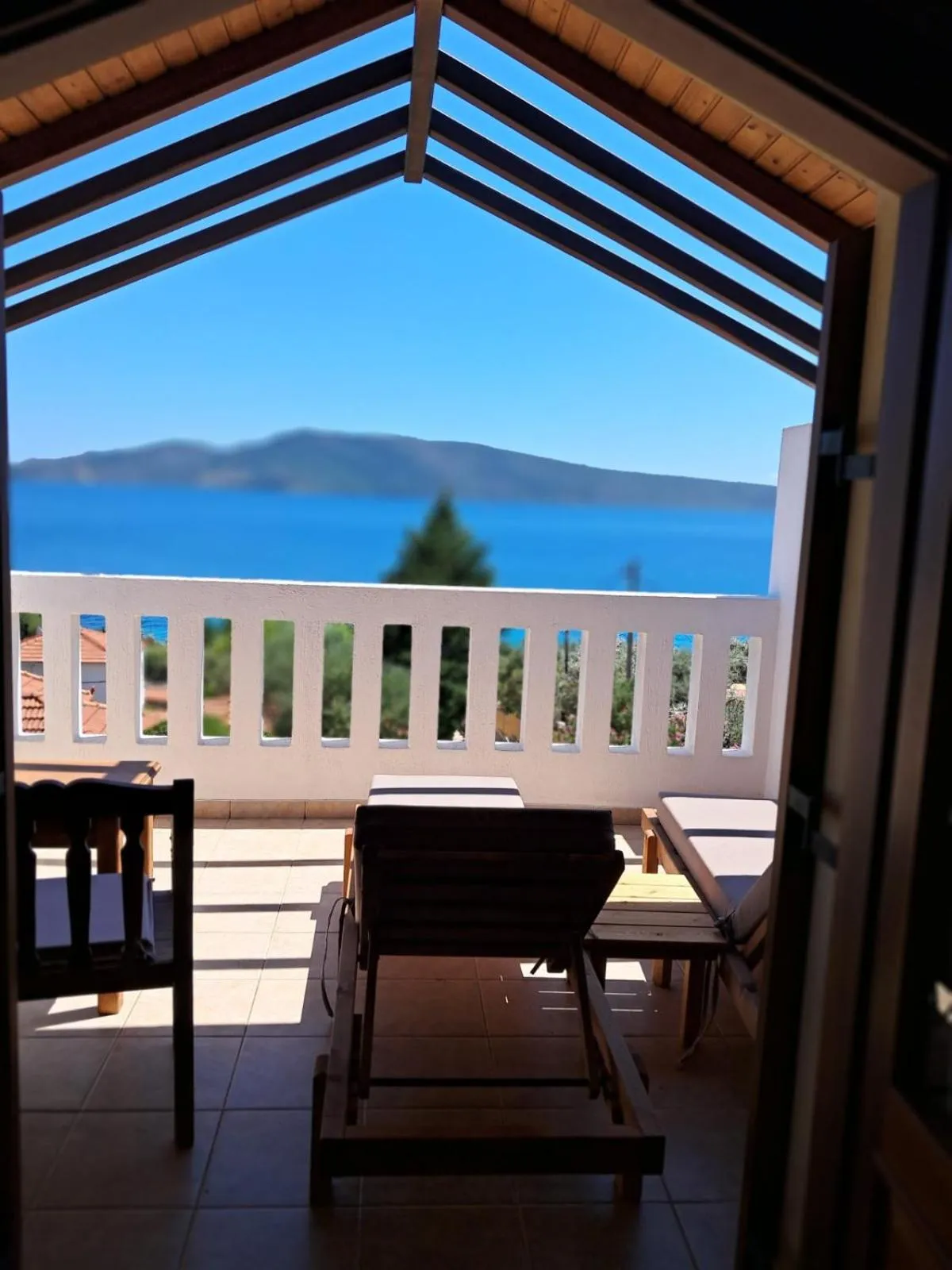 Balcony/Terrace in Pelagos Villas
