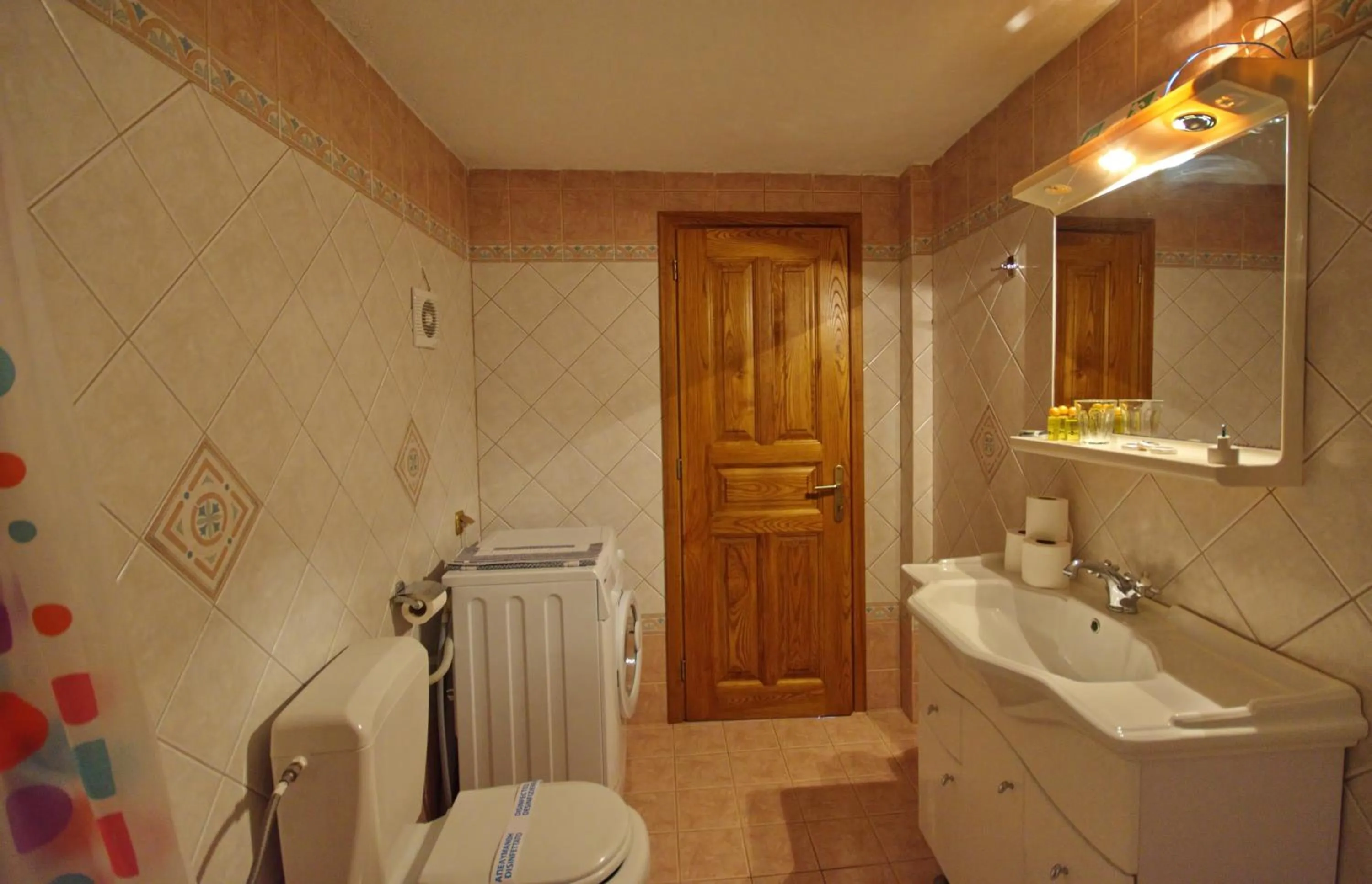 Bathroom in Pelagos Villas