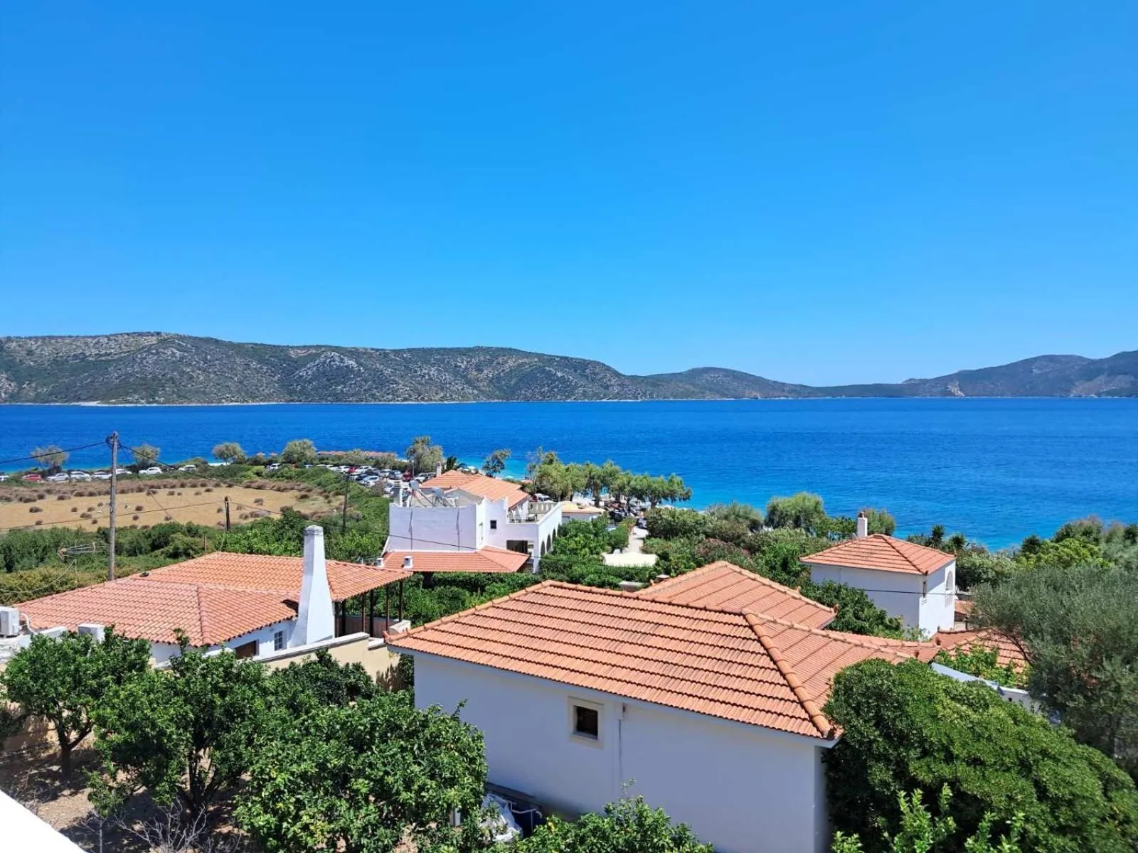 Sea view in Pelagos Villas