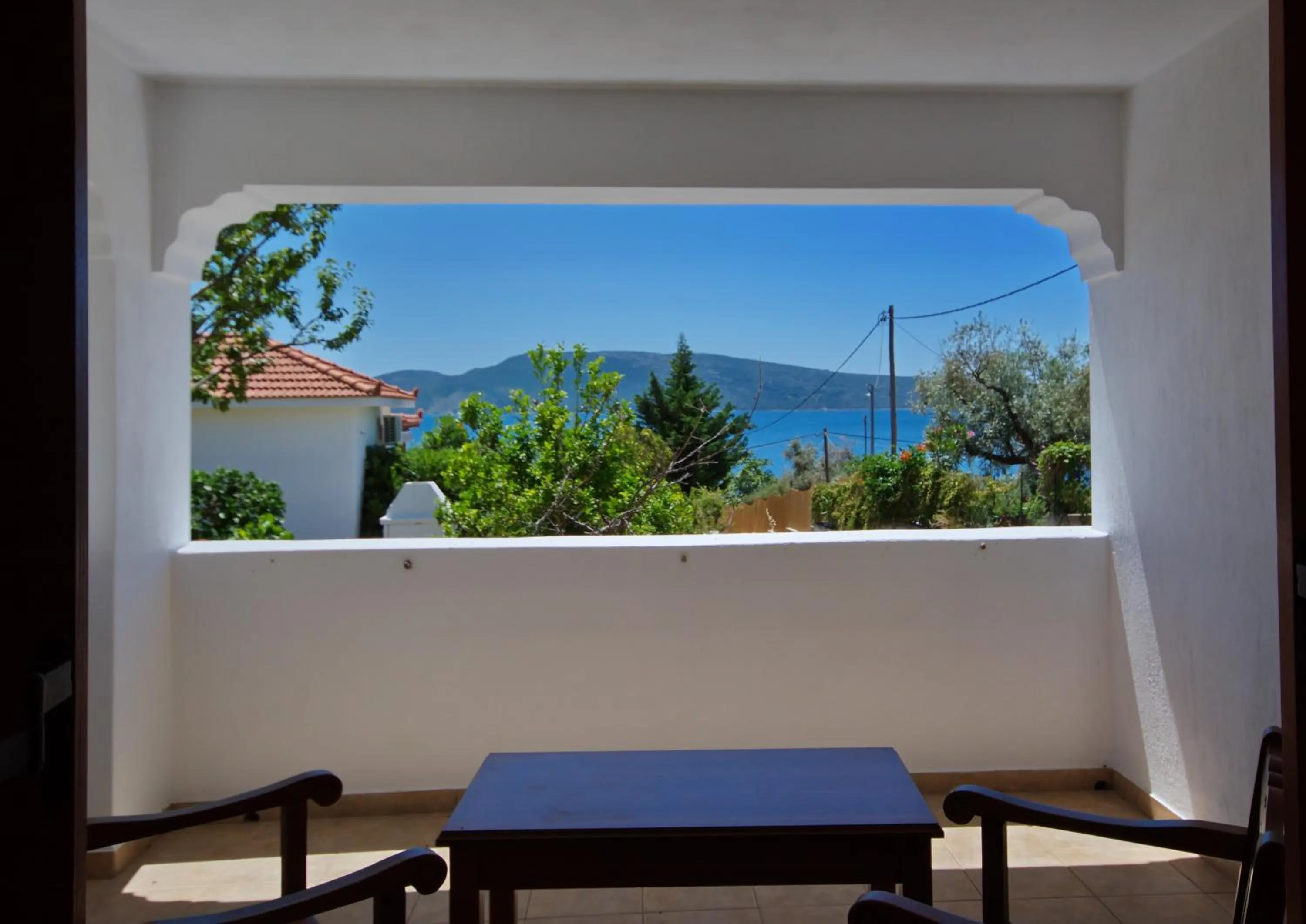 Balcony/Terrace in Pelagos Villas