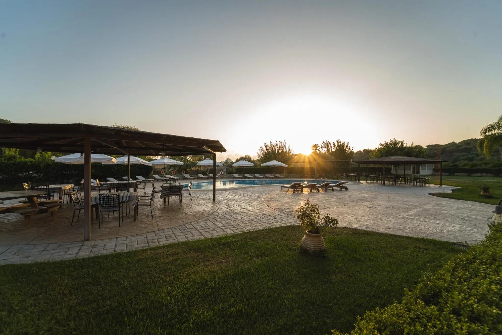 Swimming pool in Tsokas Hotel