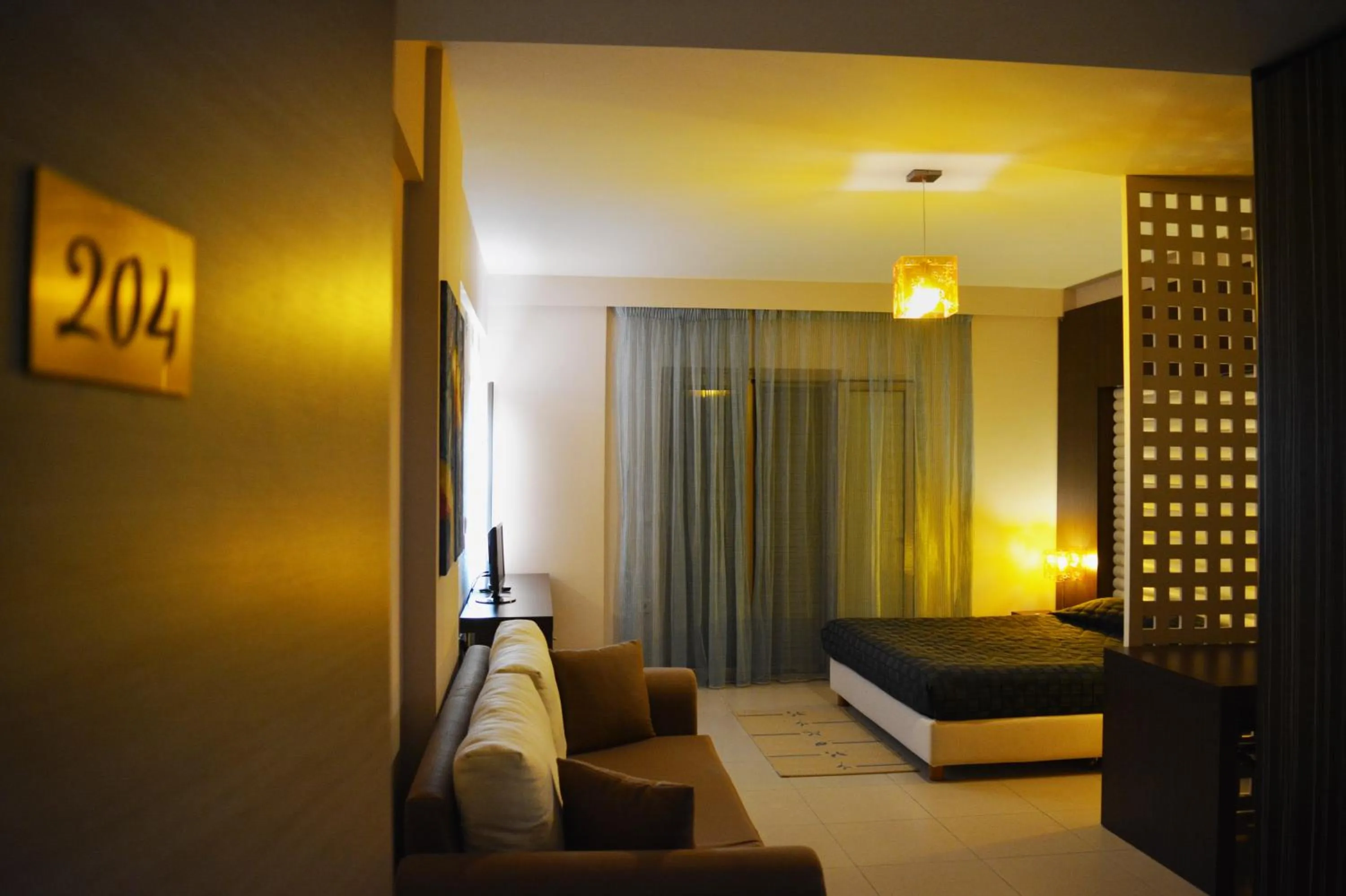 Photo of the whole room, Bed in Tsokas Hotel