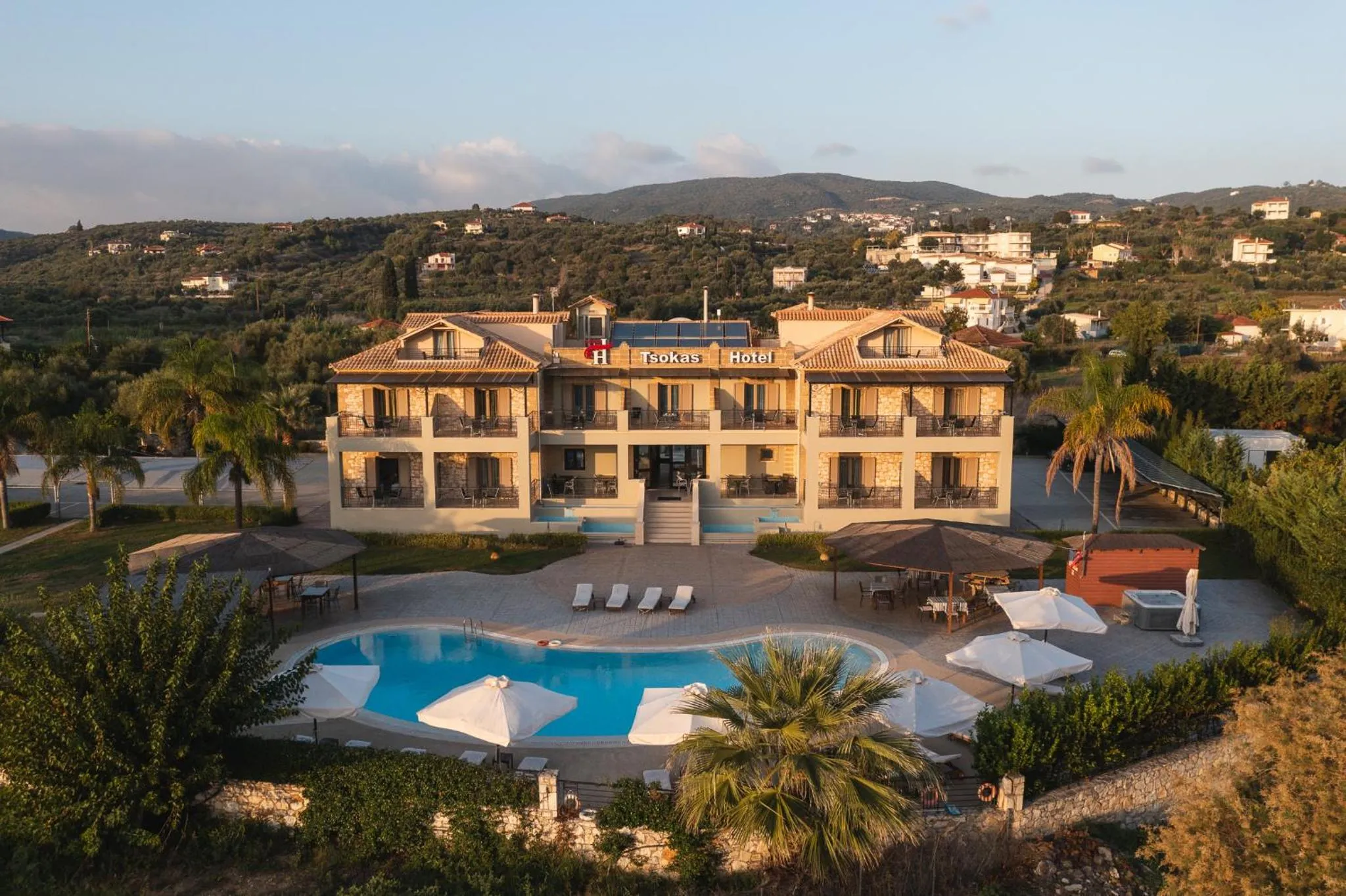 Property building in Tsokas Hotel