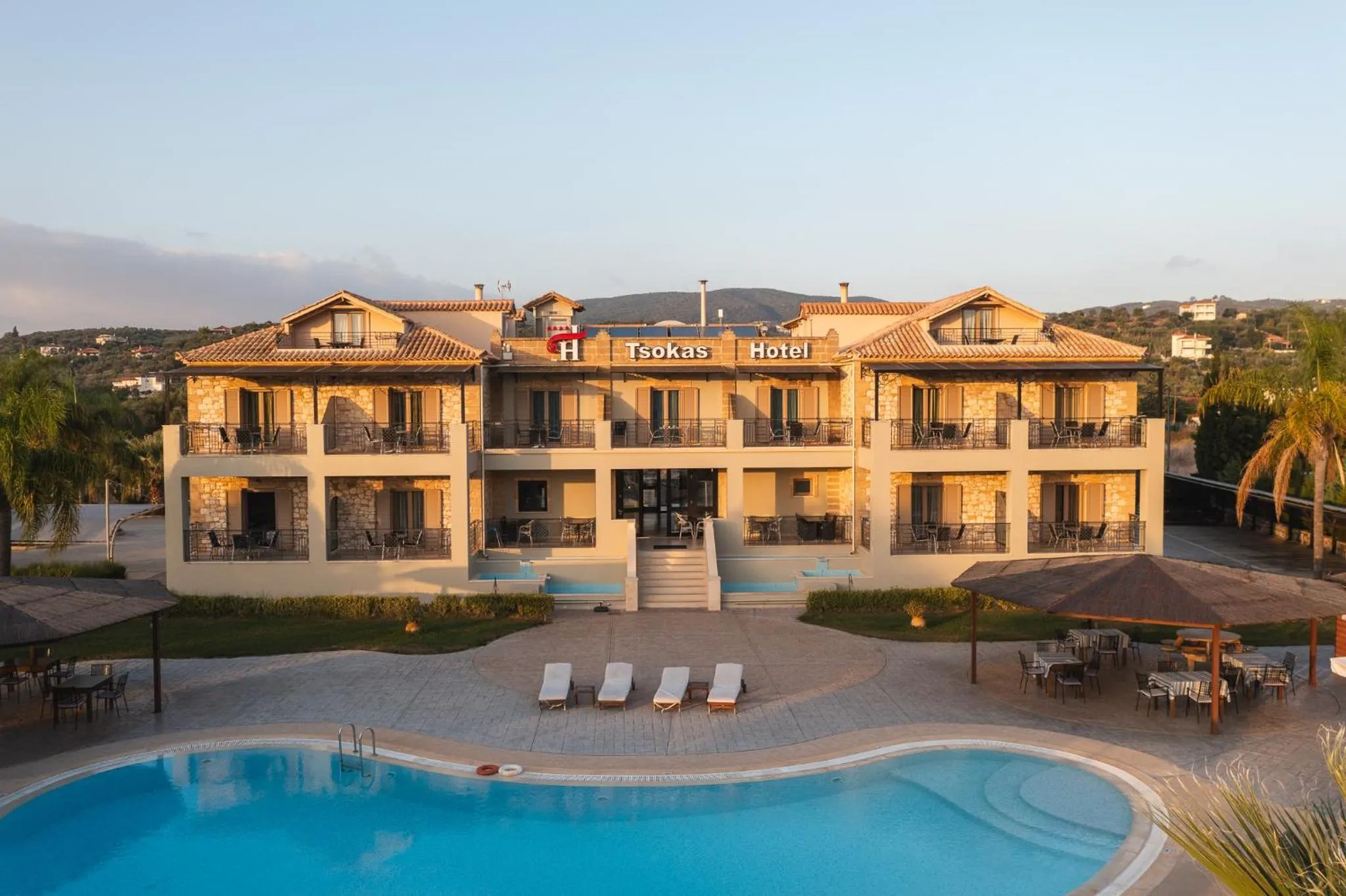 Property building in Tsokas Hotel