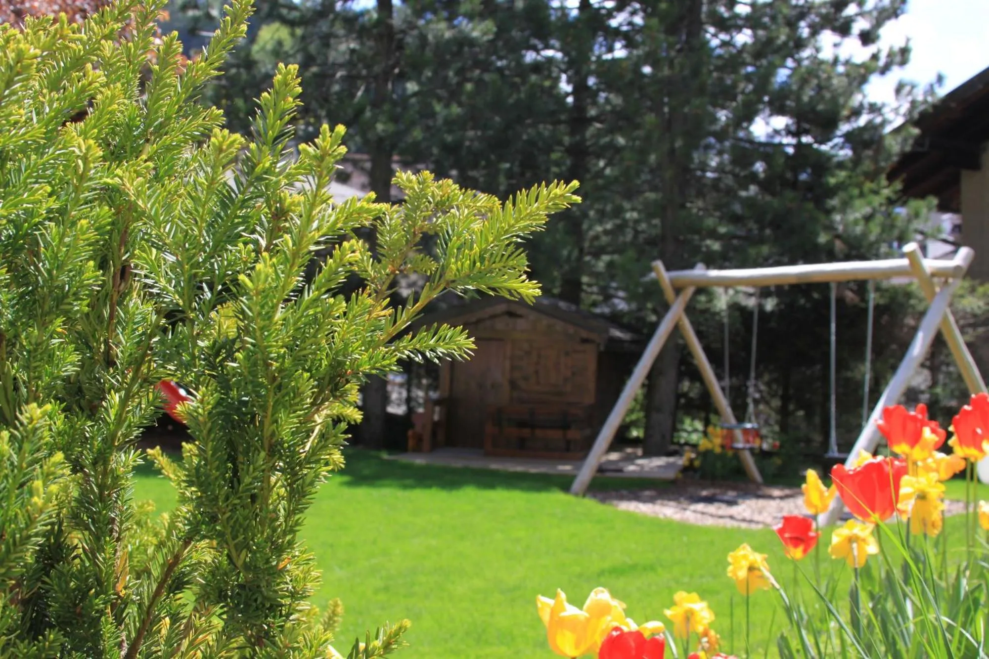 Children play ground in Residence Villa Stella
