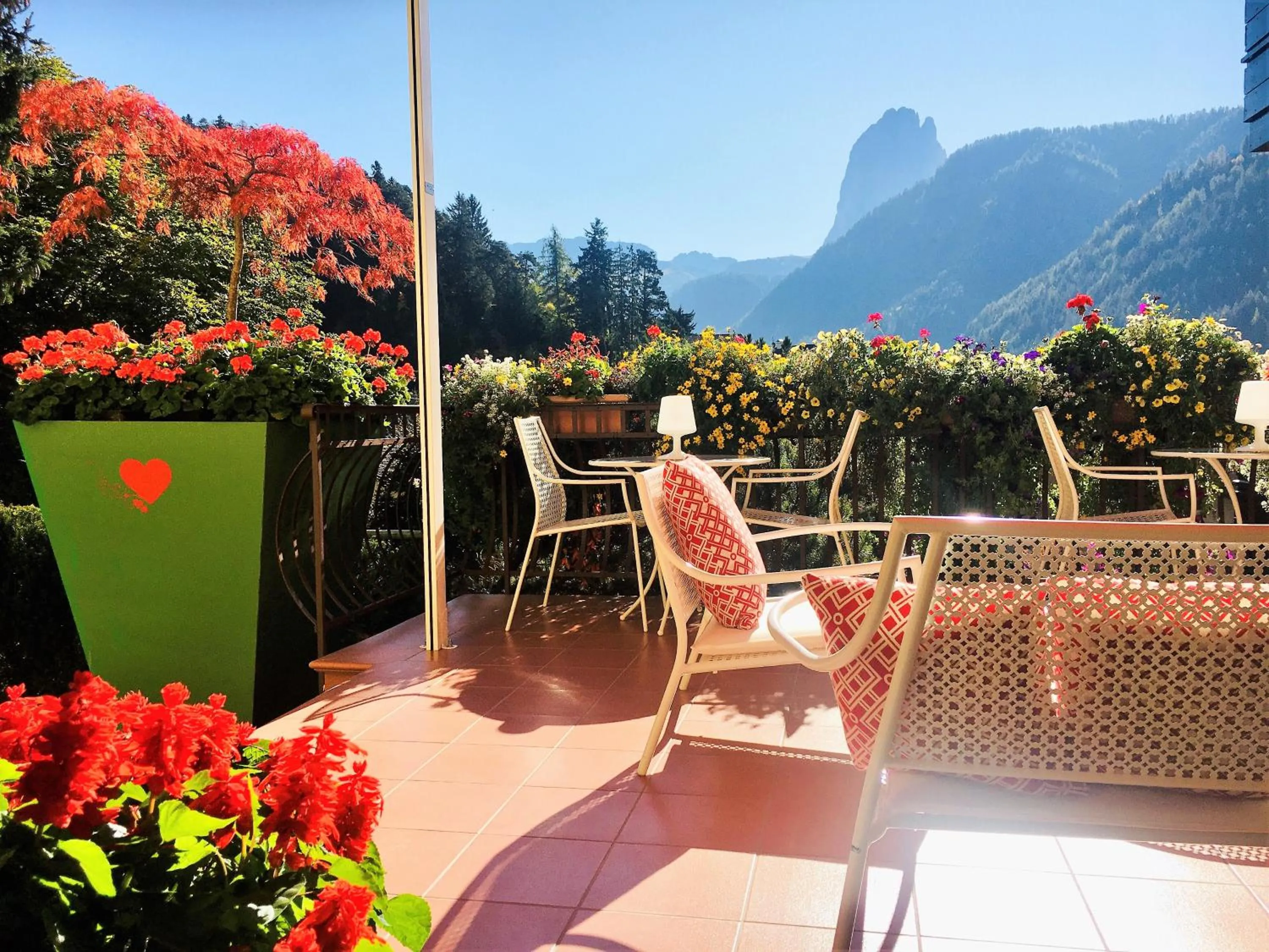 Patio in Residence Villa Stella