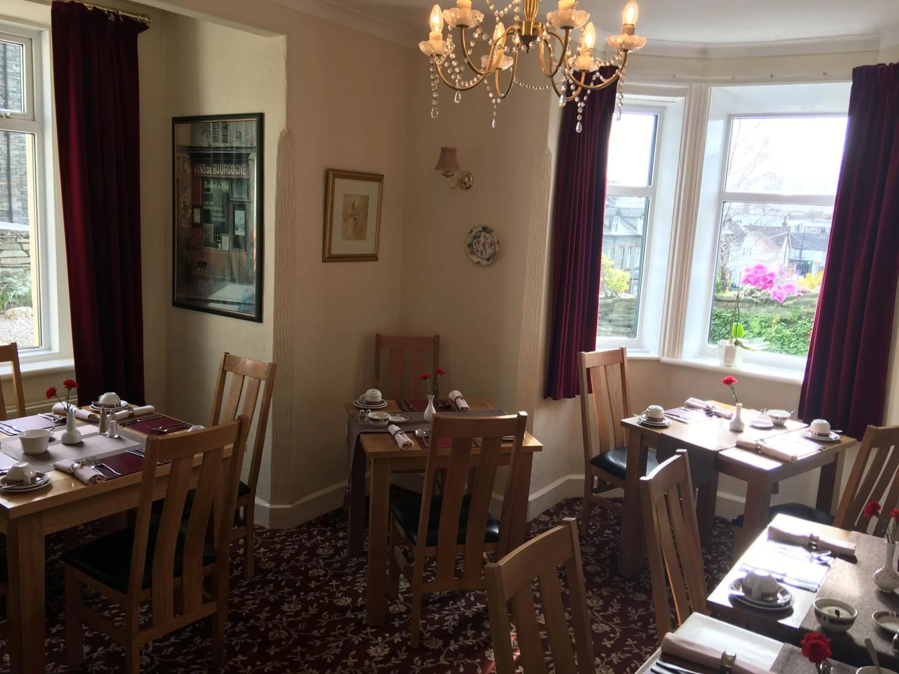 Dining area in Lincoln Guest House