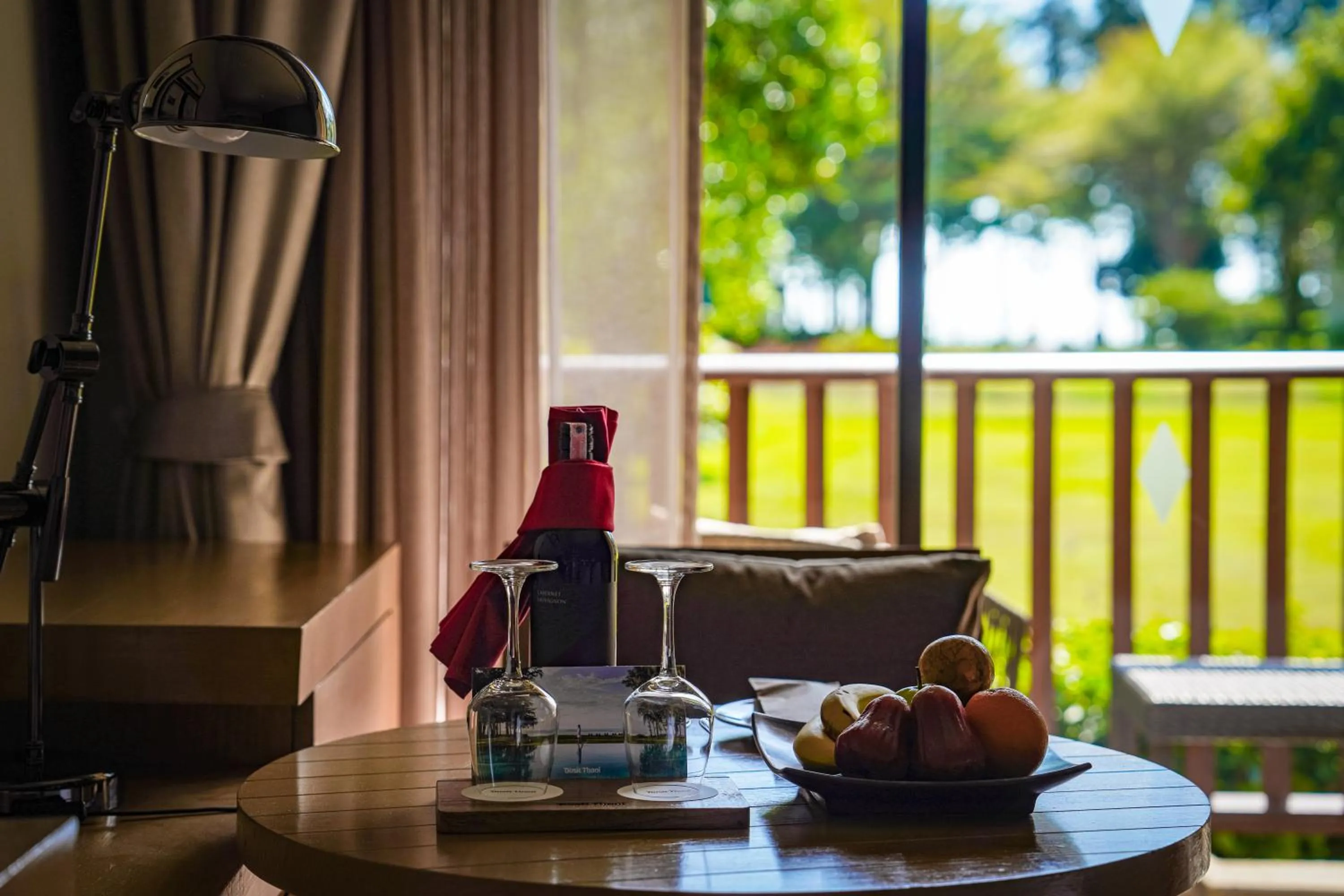 Living room in Dusit Thani Krabi Beach Resort