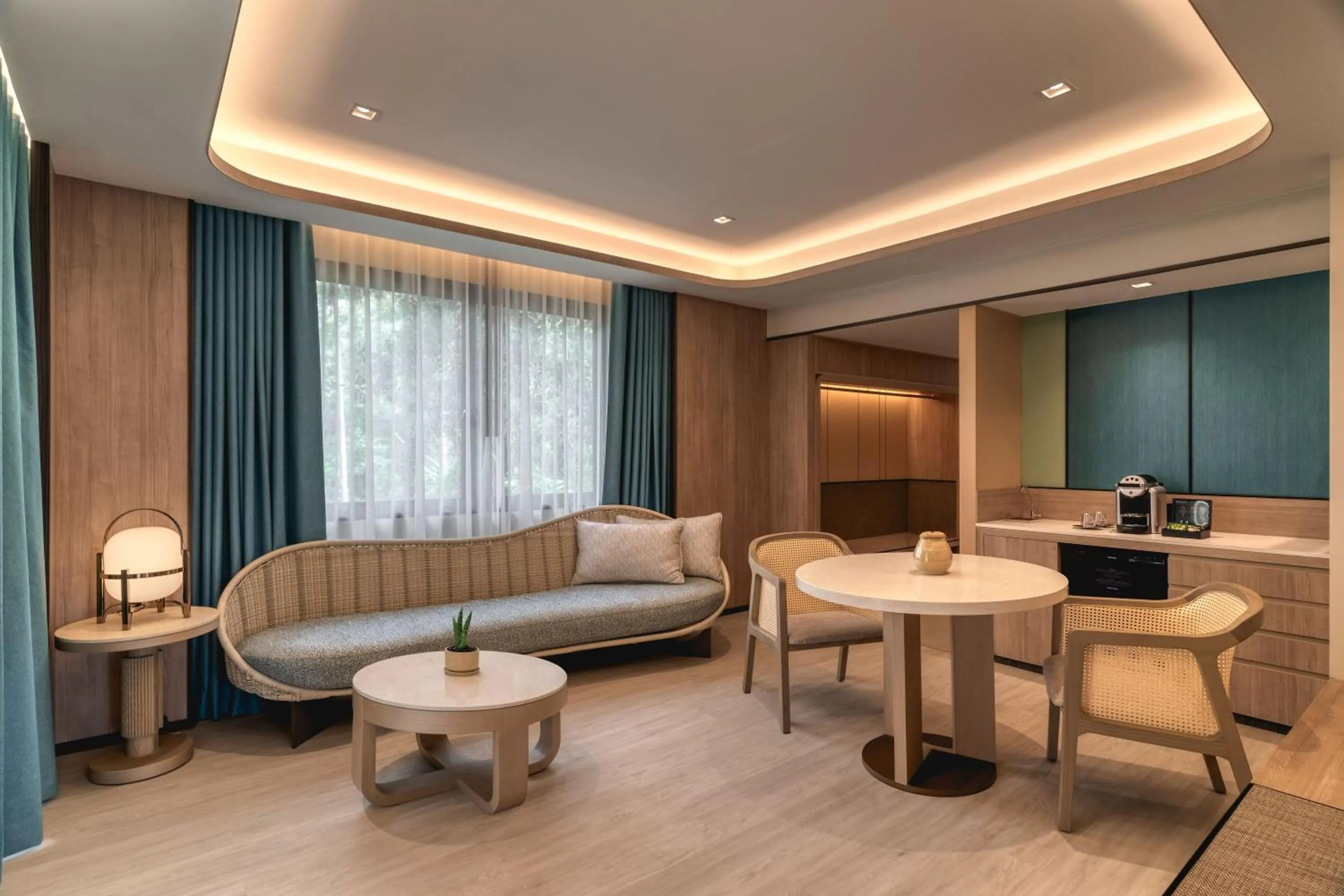 Seating area in Dusit Thani Krabi Beach Resort