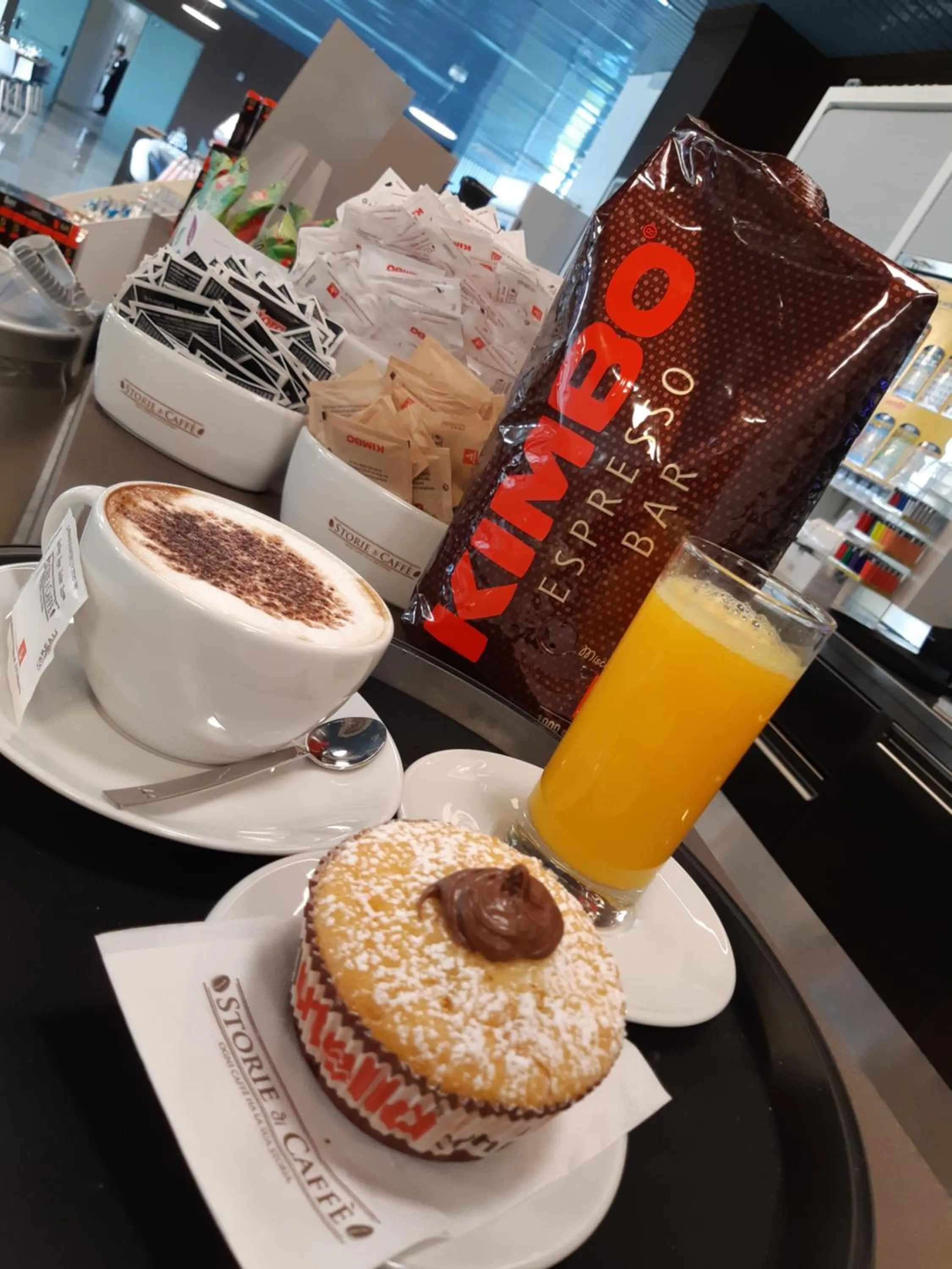 Breakfast in Hotel Santa Giulia