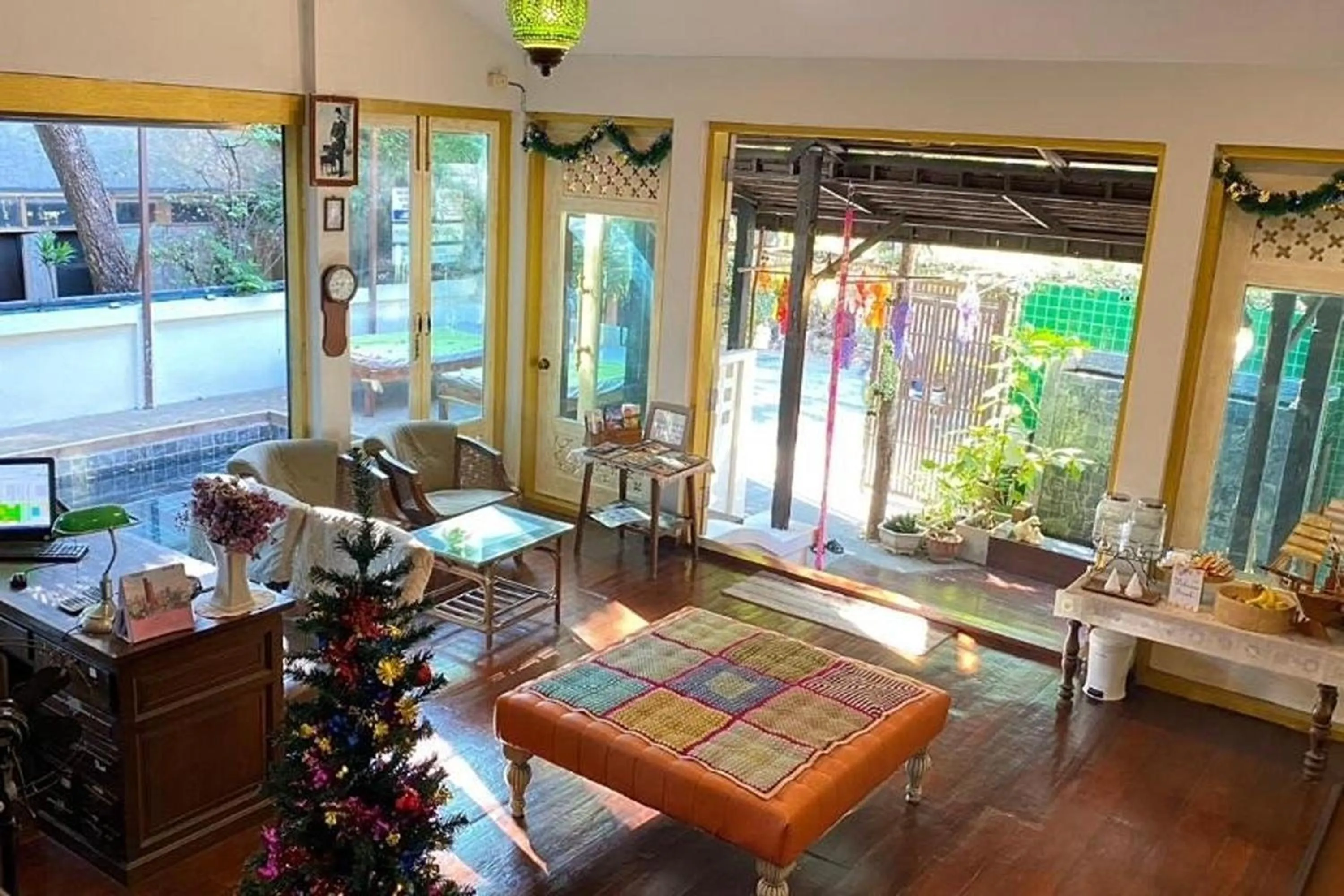 Seating area in Seven Senses Guesthouse