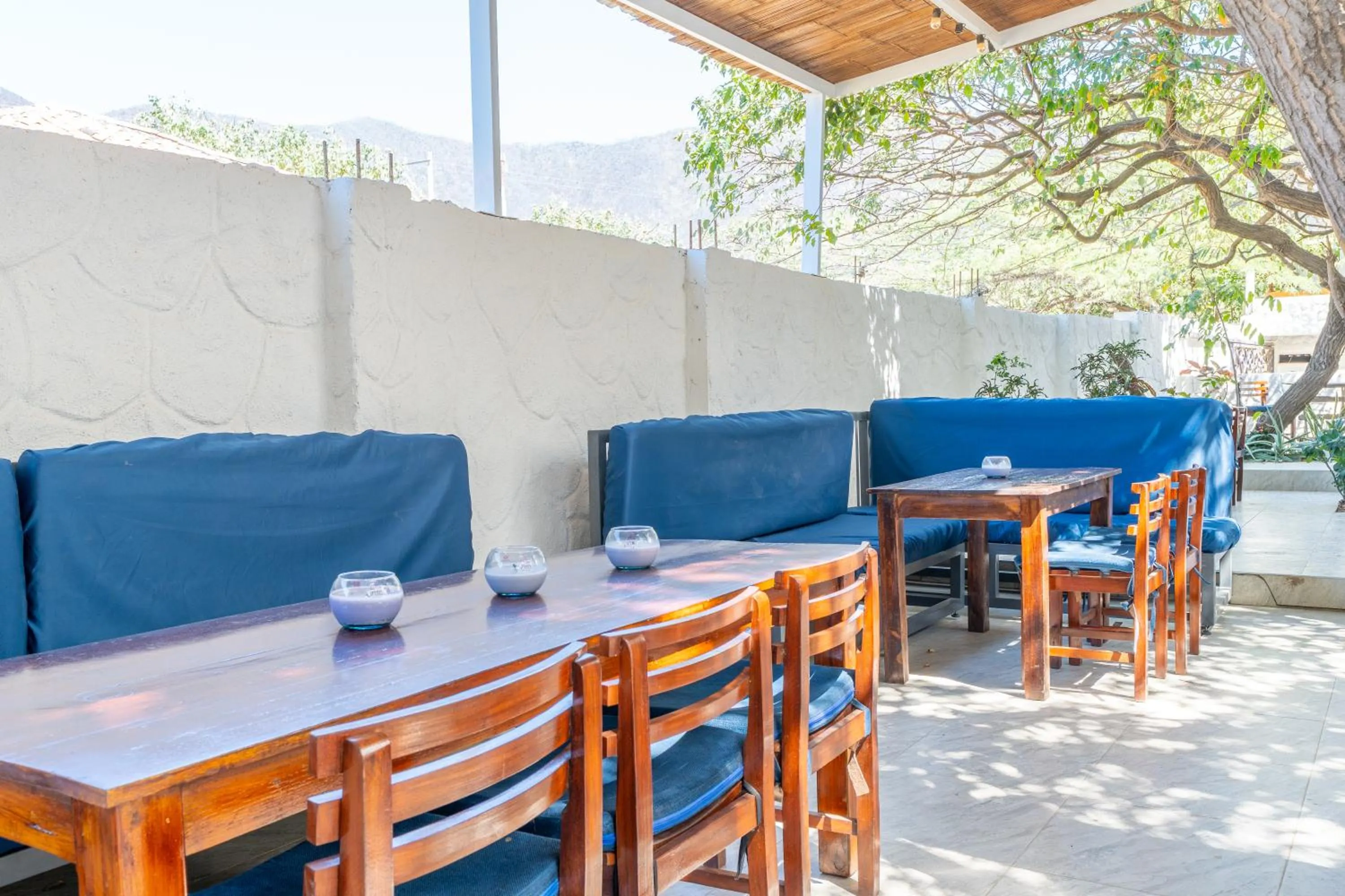 Seating area in Vito Hotel Boutique Taganga