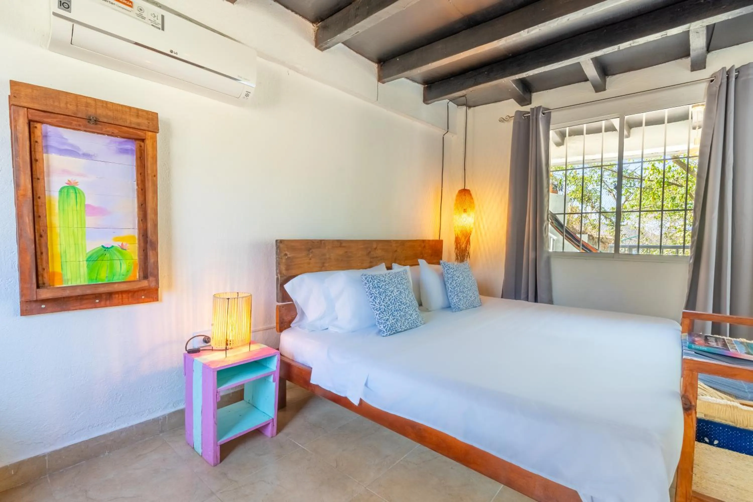 Bed in Vito Hotel Boutique Taganga