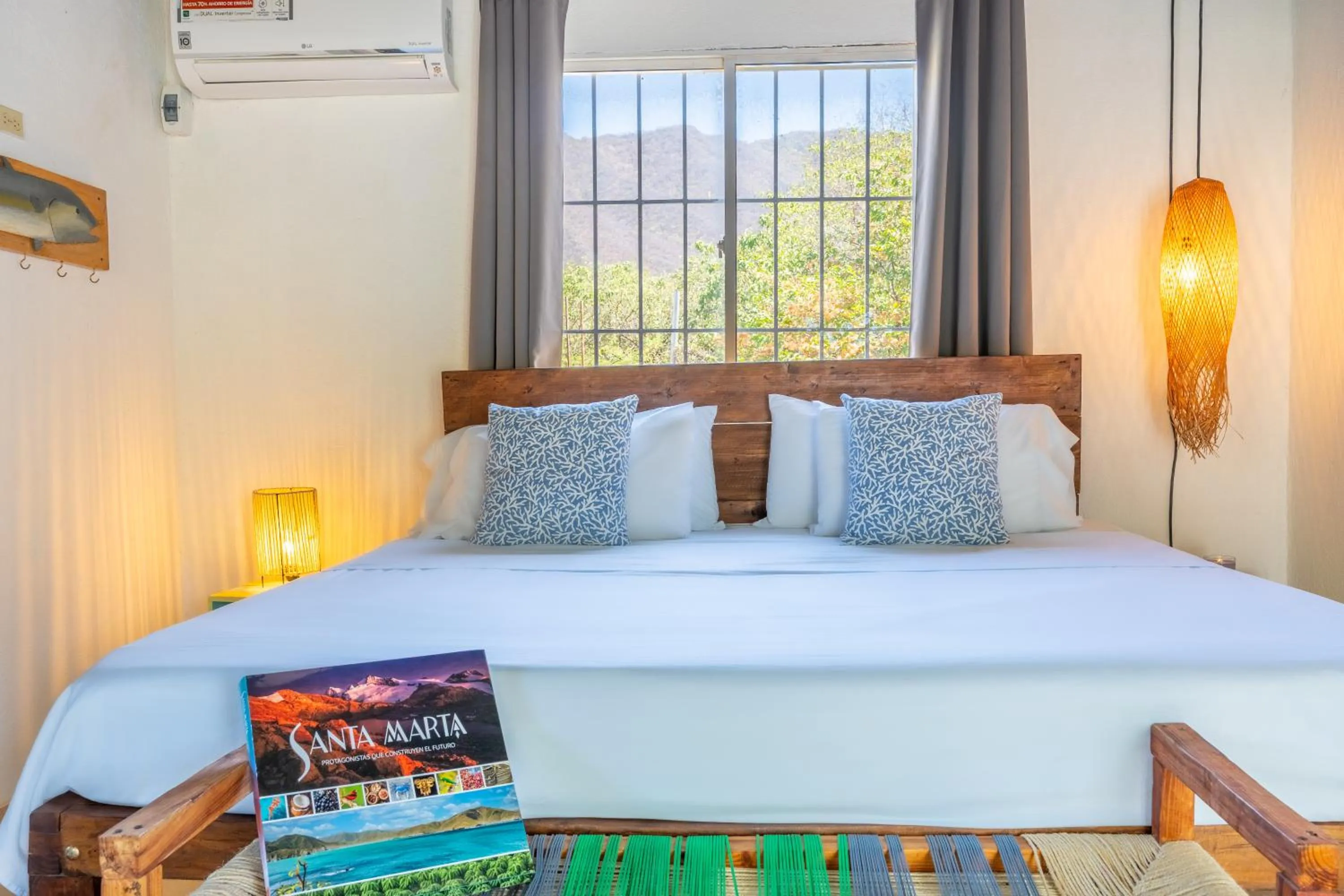 Bed in Vito Hotel Boutique Taganga