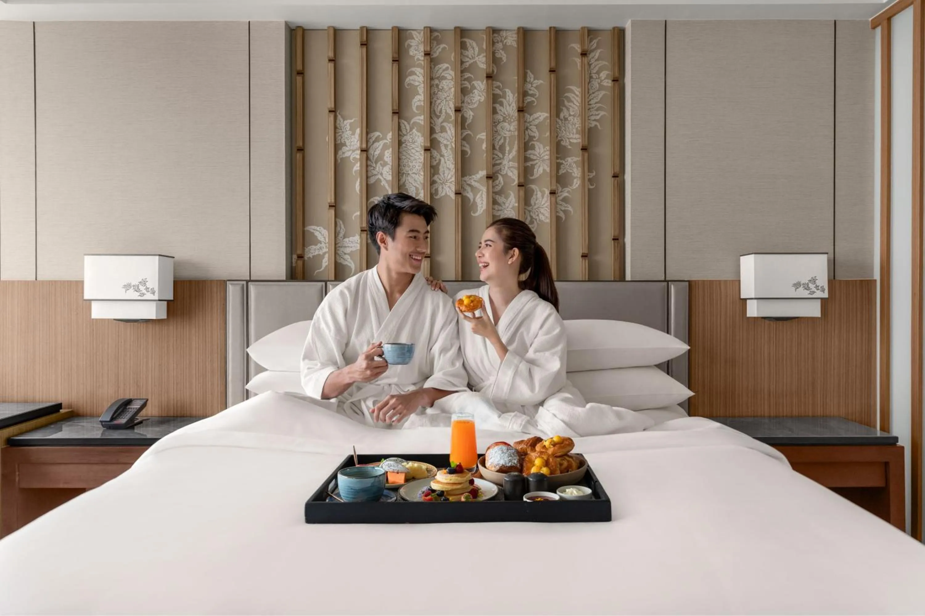 Bedroom, Bed in Chiang Mai Marriott Hotel