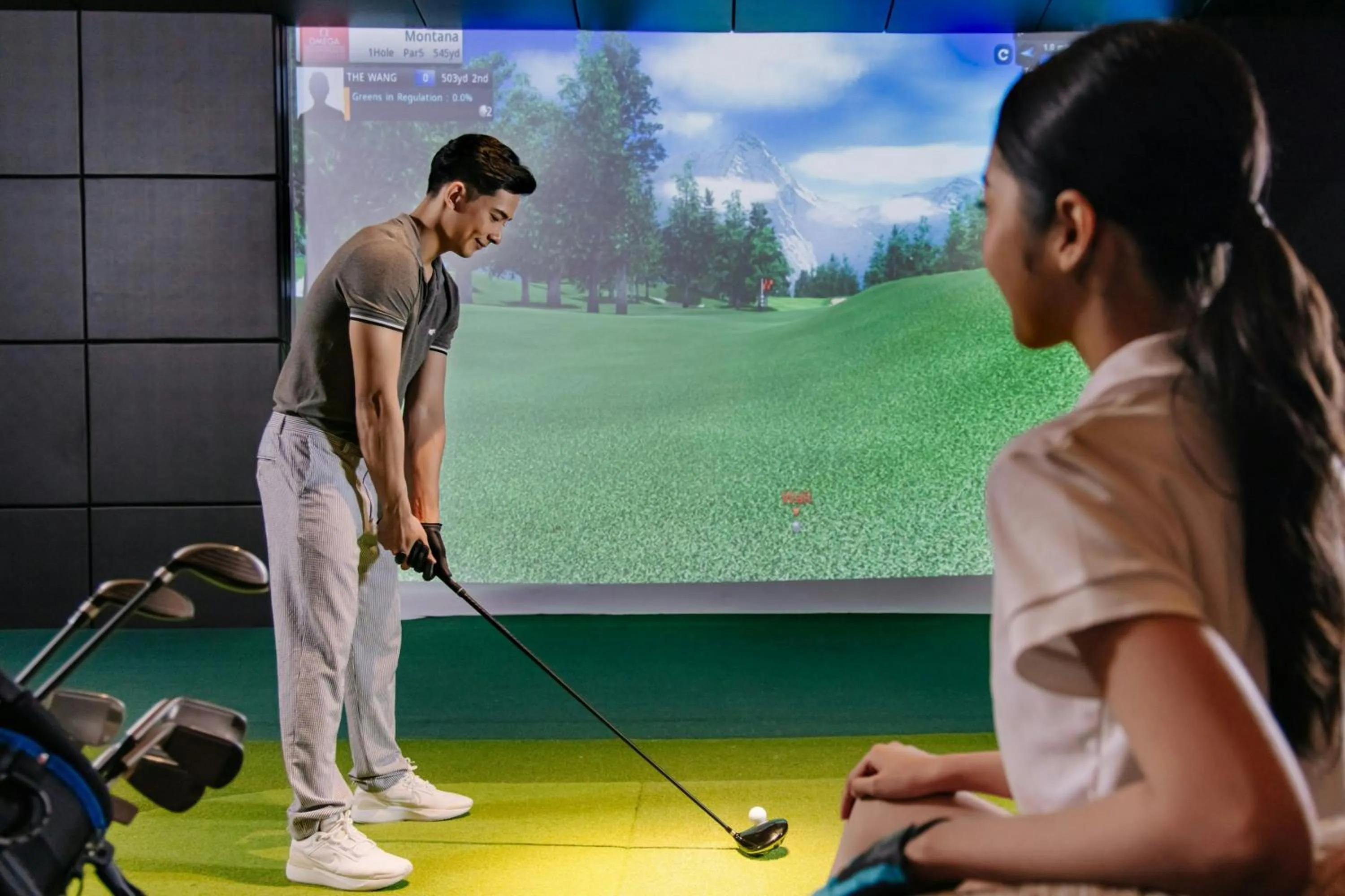 Lounge or bar in Chiang Mai Marriott Hotel