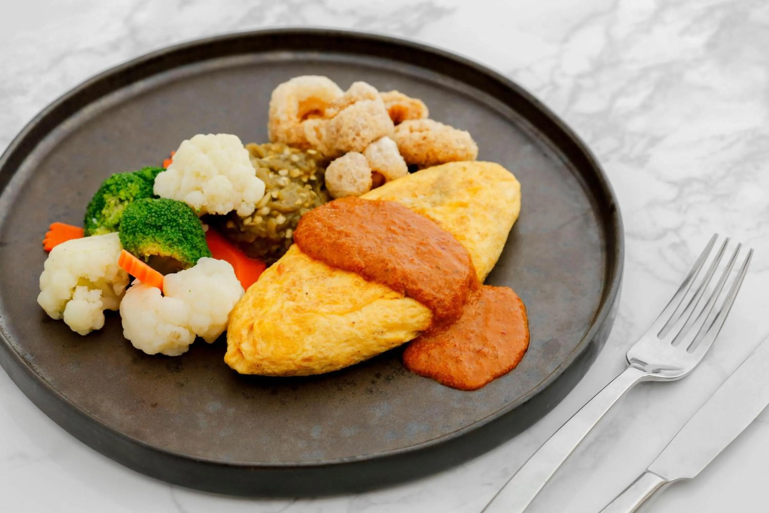 Breakfast in Chiang Mai Marriott Hotel