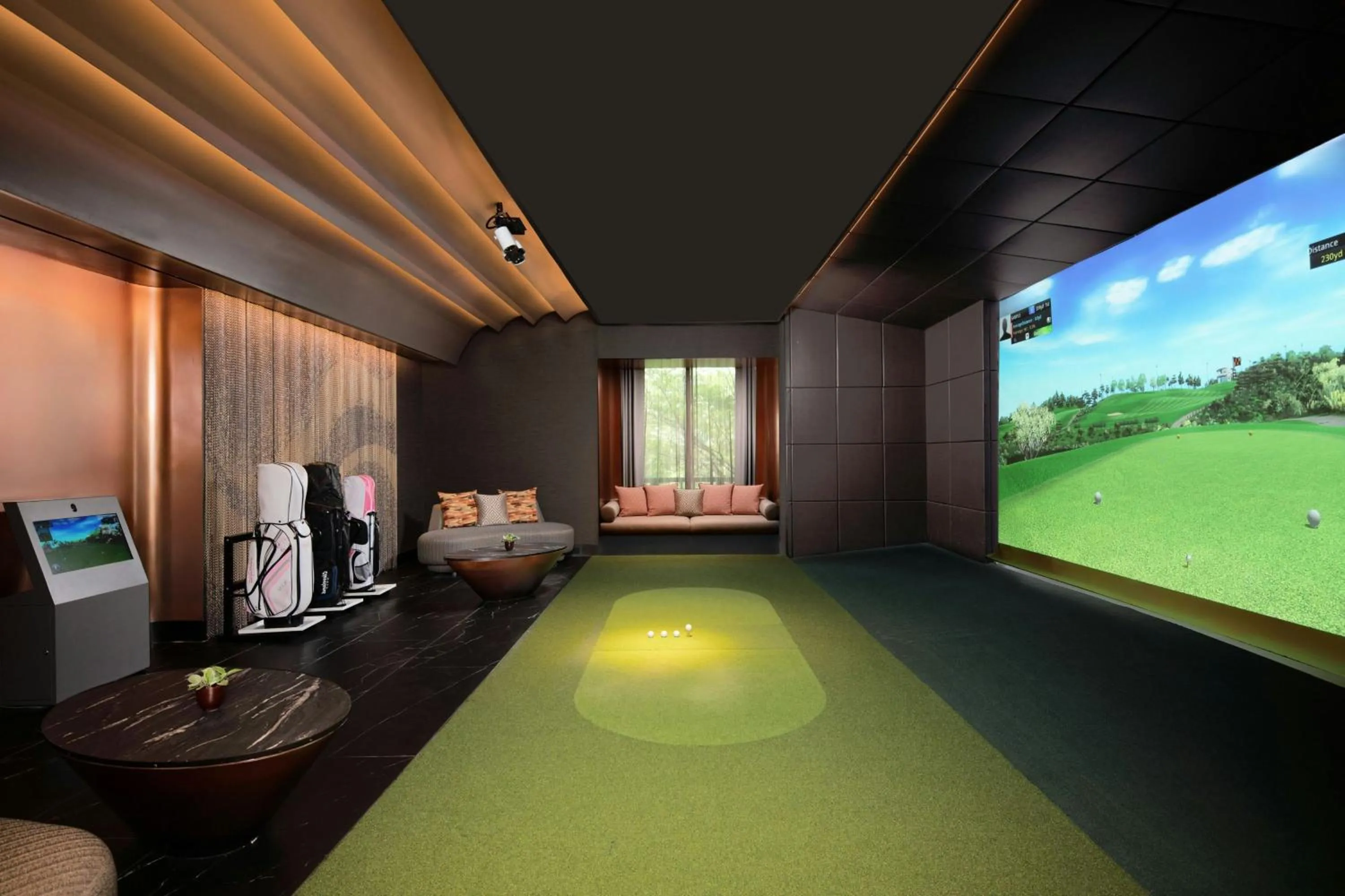 Lounge or bar in Chiang Mai Marriott Hotel