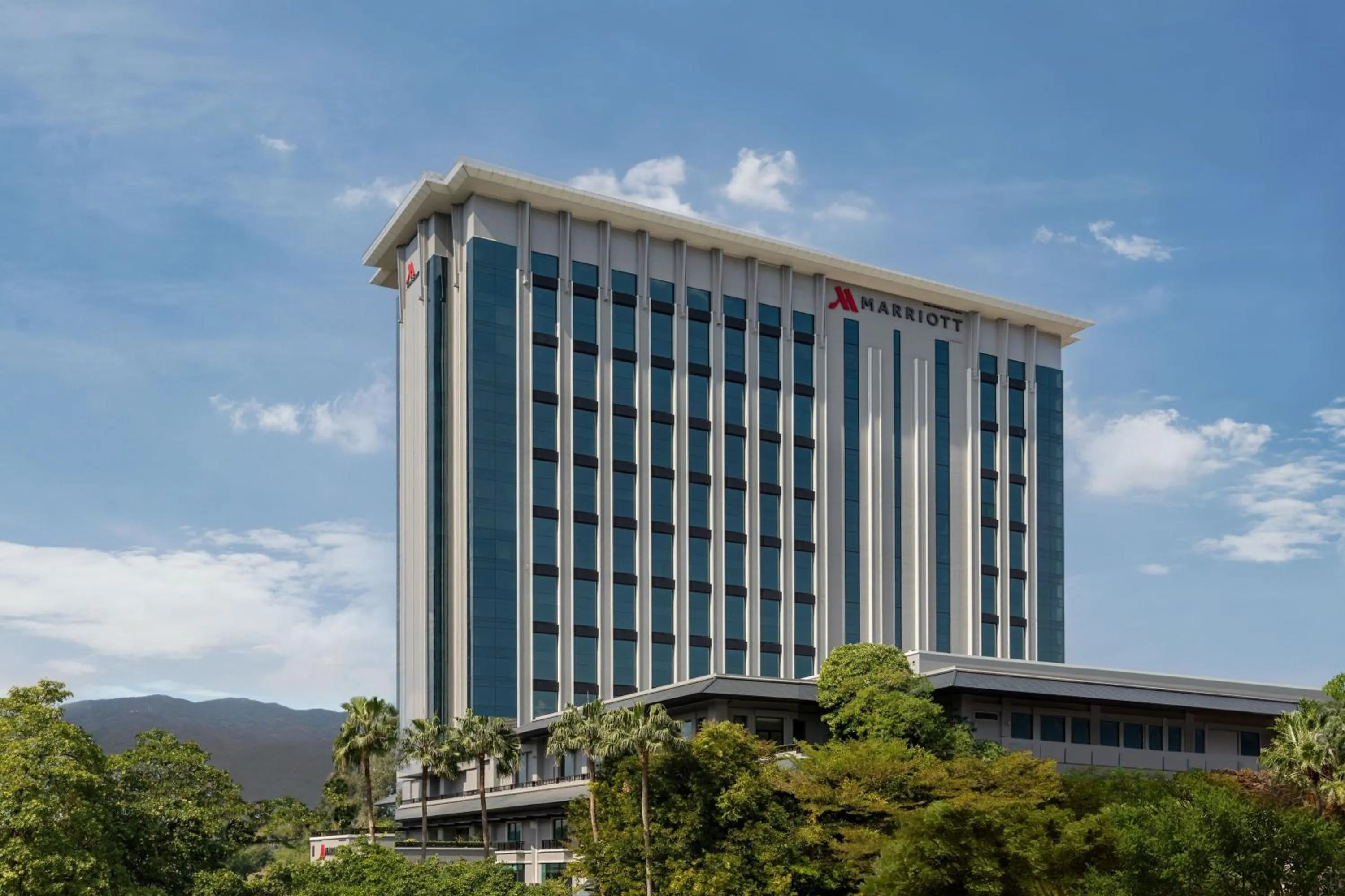 Property building in Chiang Mai Marriott Hotel