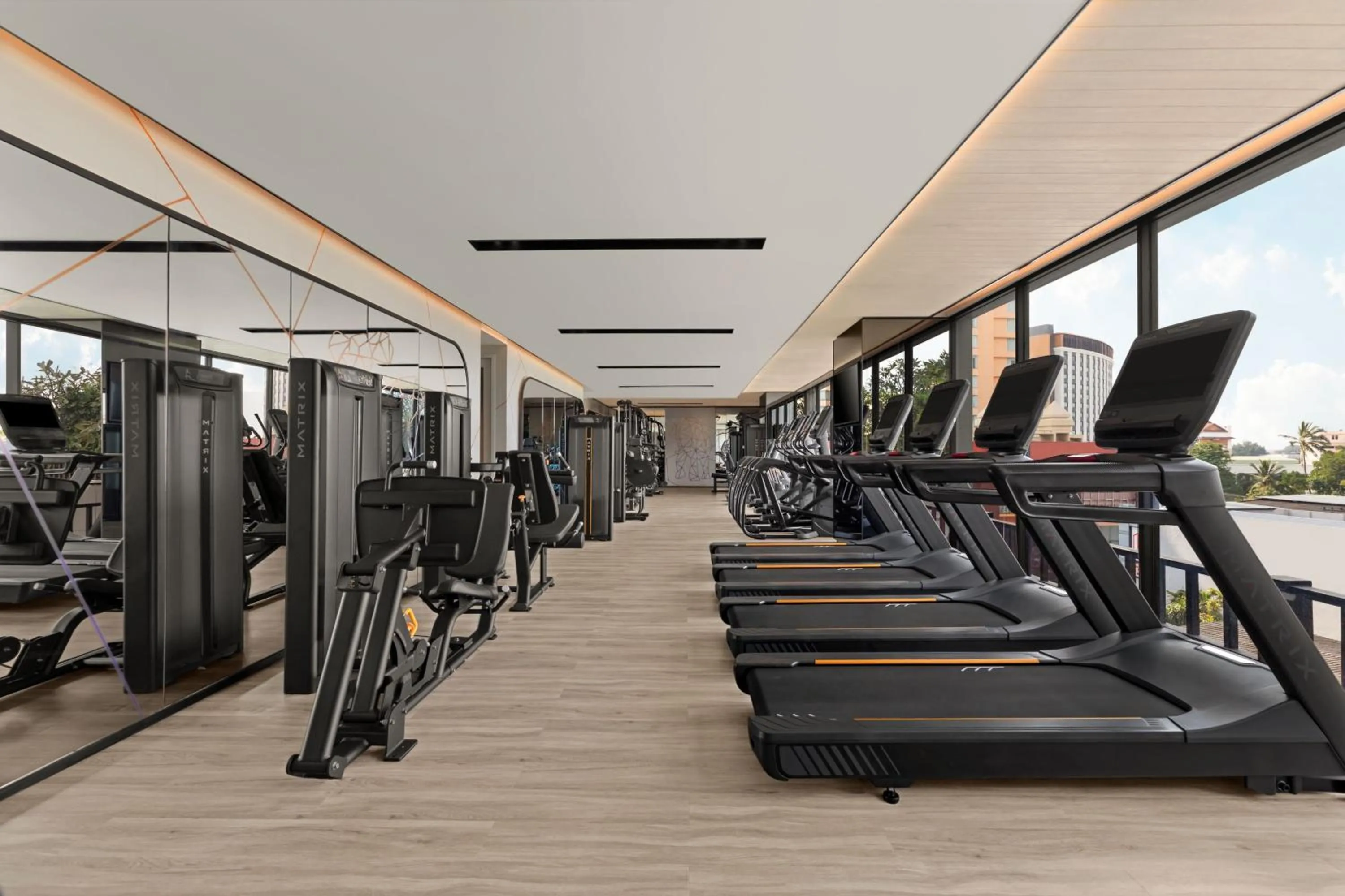 Fitness centre/facilities in Chiang Mai Marriott Hotel