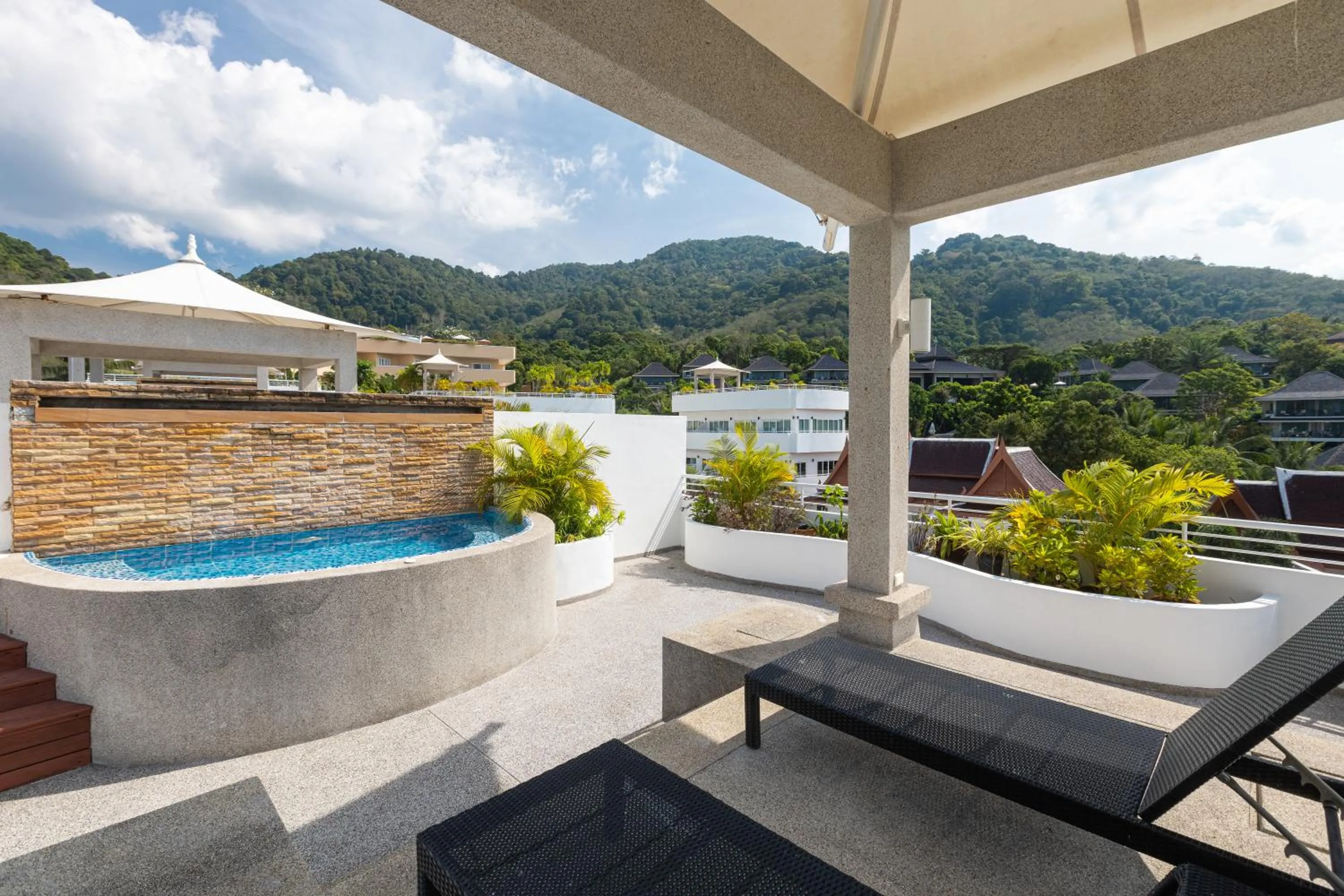 Patio in Phunawa Resort Phuket Karon Beach - SHA Plus