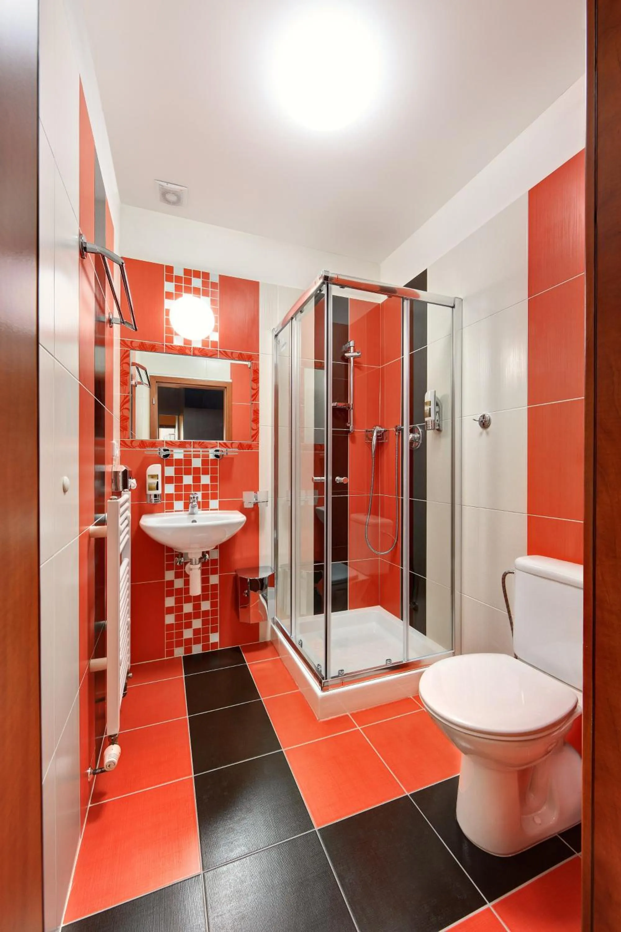 Shower in Martin Hotel Prague