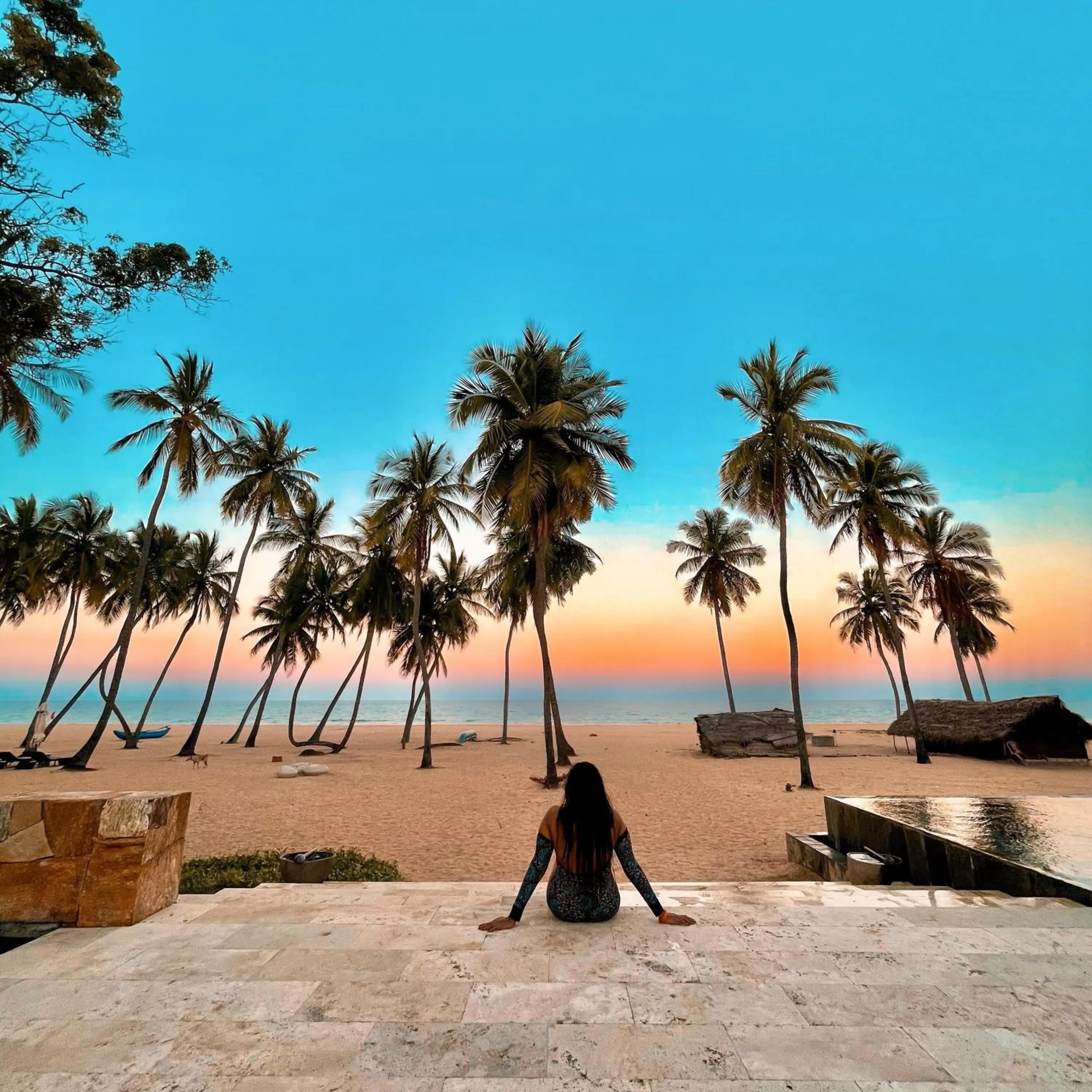 Swimming pool in Karpaha Sands