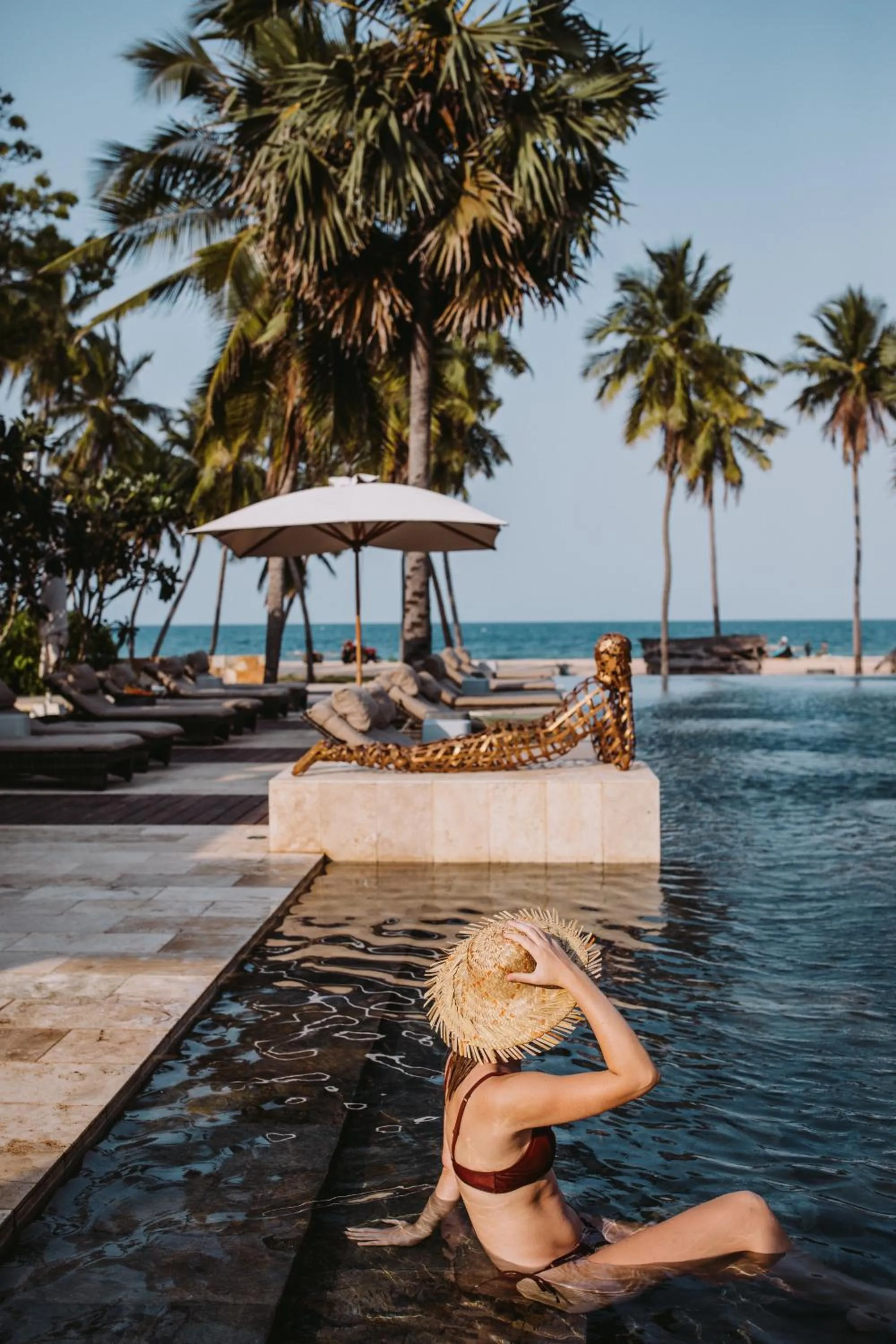 Swimming pool in Karpaha Sands