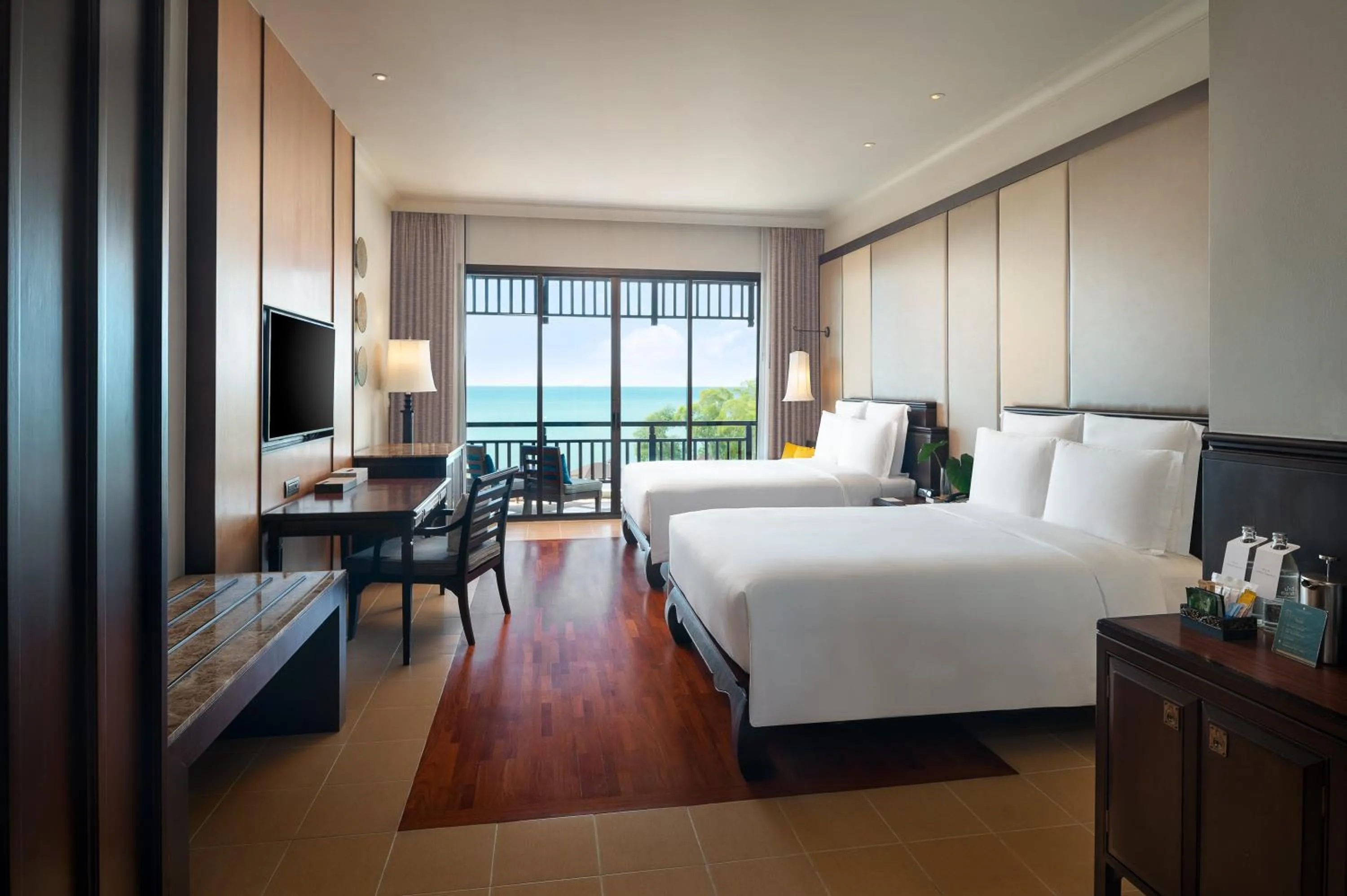 Classic Queen Room with Two Queen Beds and Ocean View in InterContinental Pattaya Resort by IHG