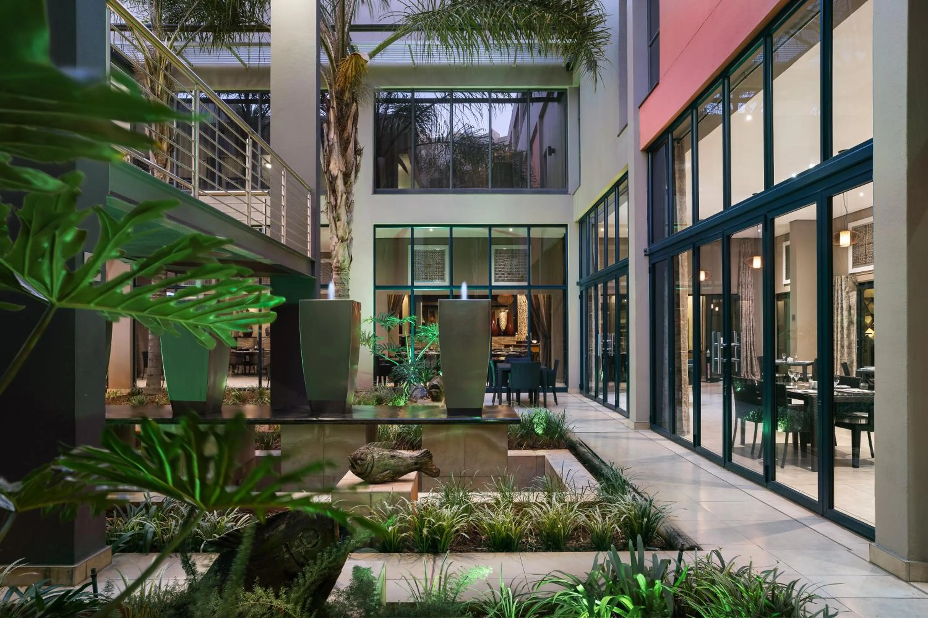 Garden in Premier Hotel O.R. Tambo