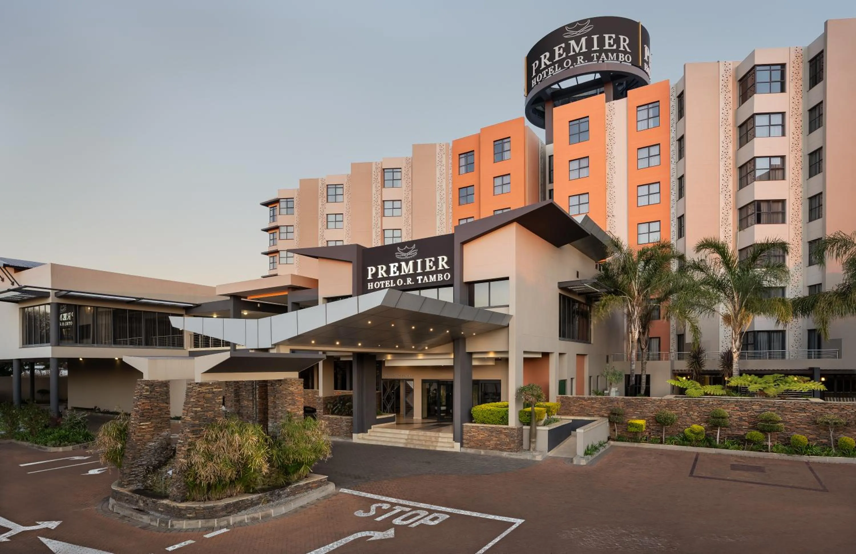 Property building in Premier Hotel O.R. Tambo