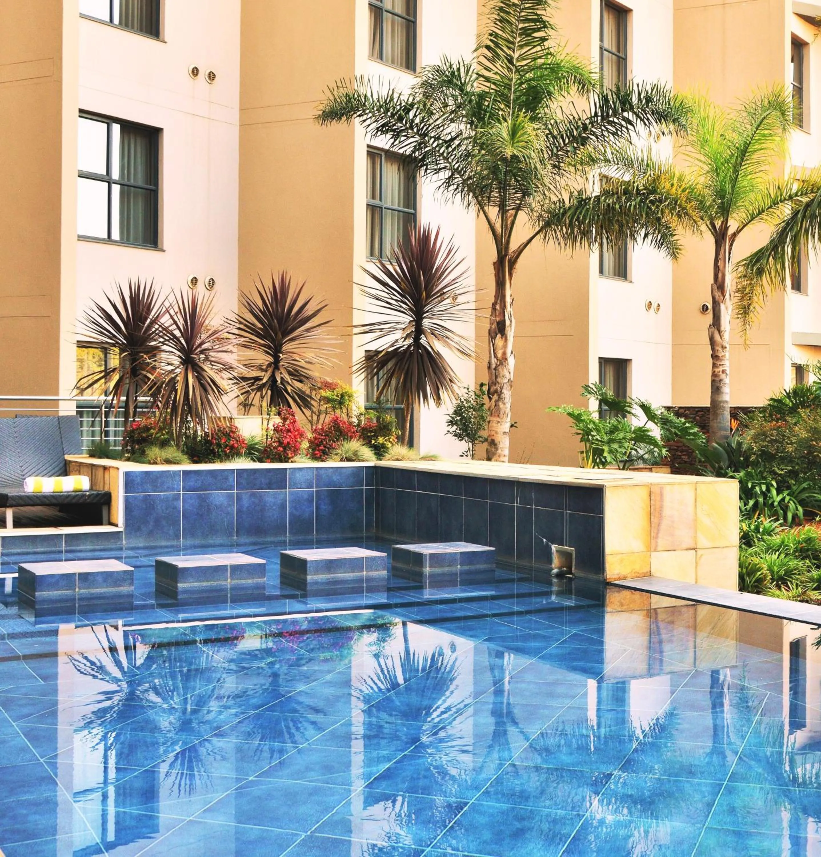 Swimming pool in Premier Hotel O.R. Tambo