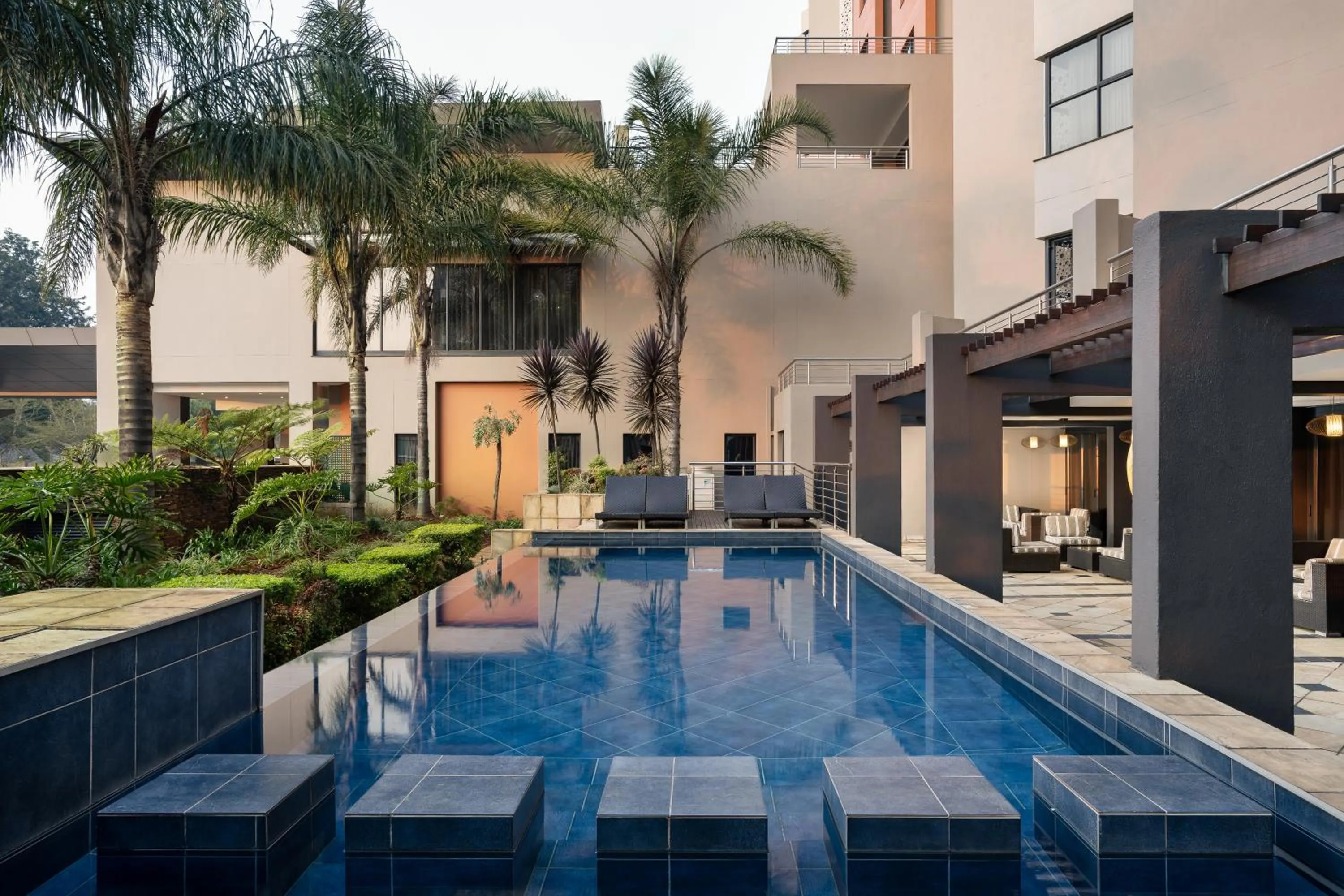 Garden in Premier Hotel O.R. Tambo