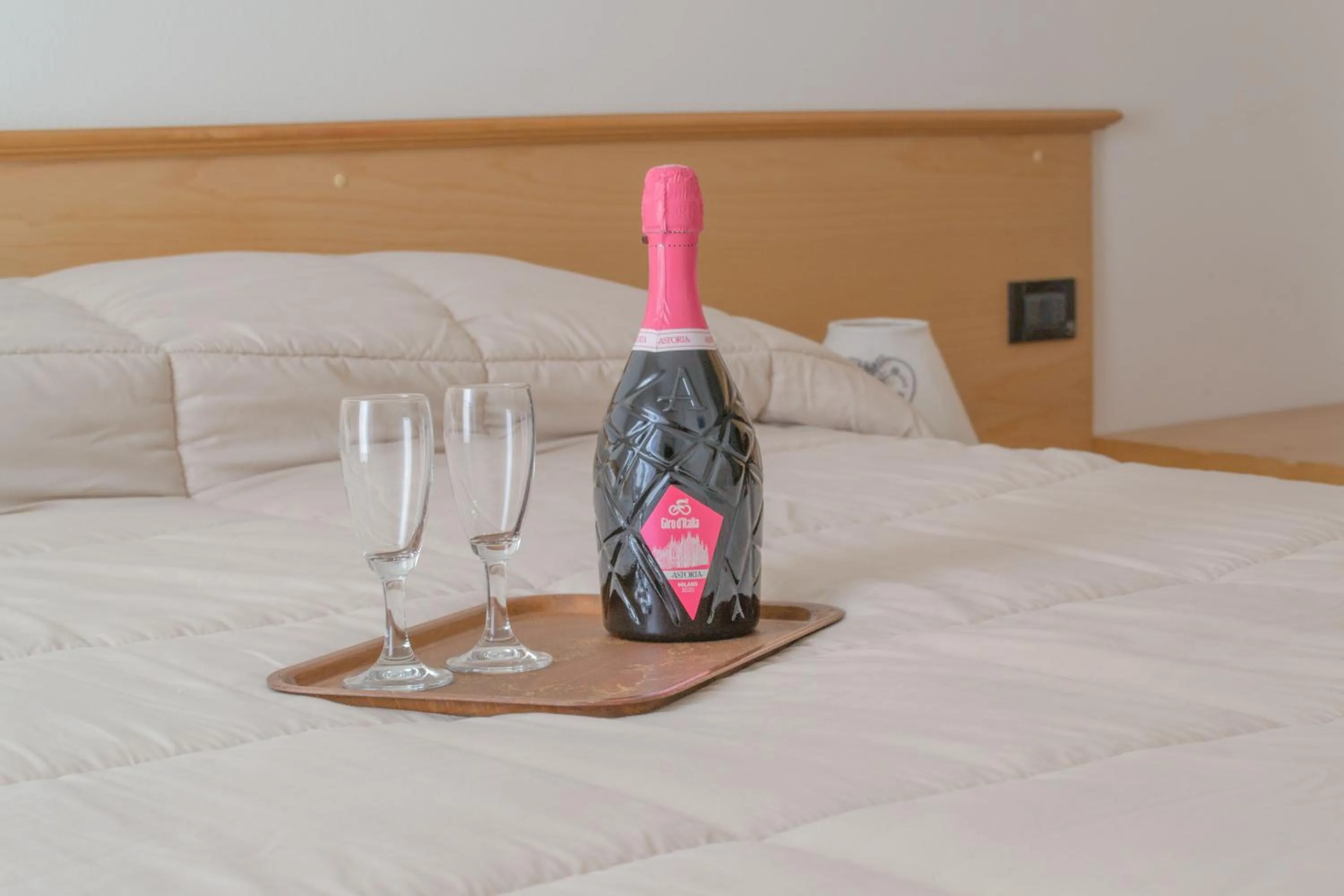 Bed in Meublè Rosalpina