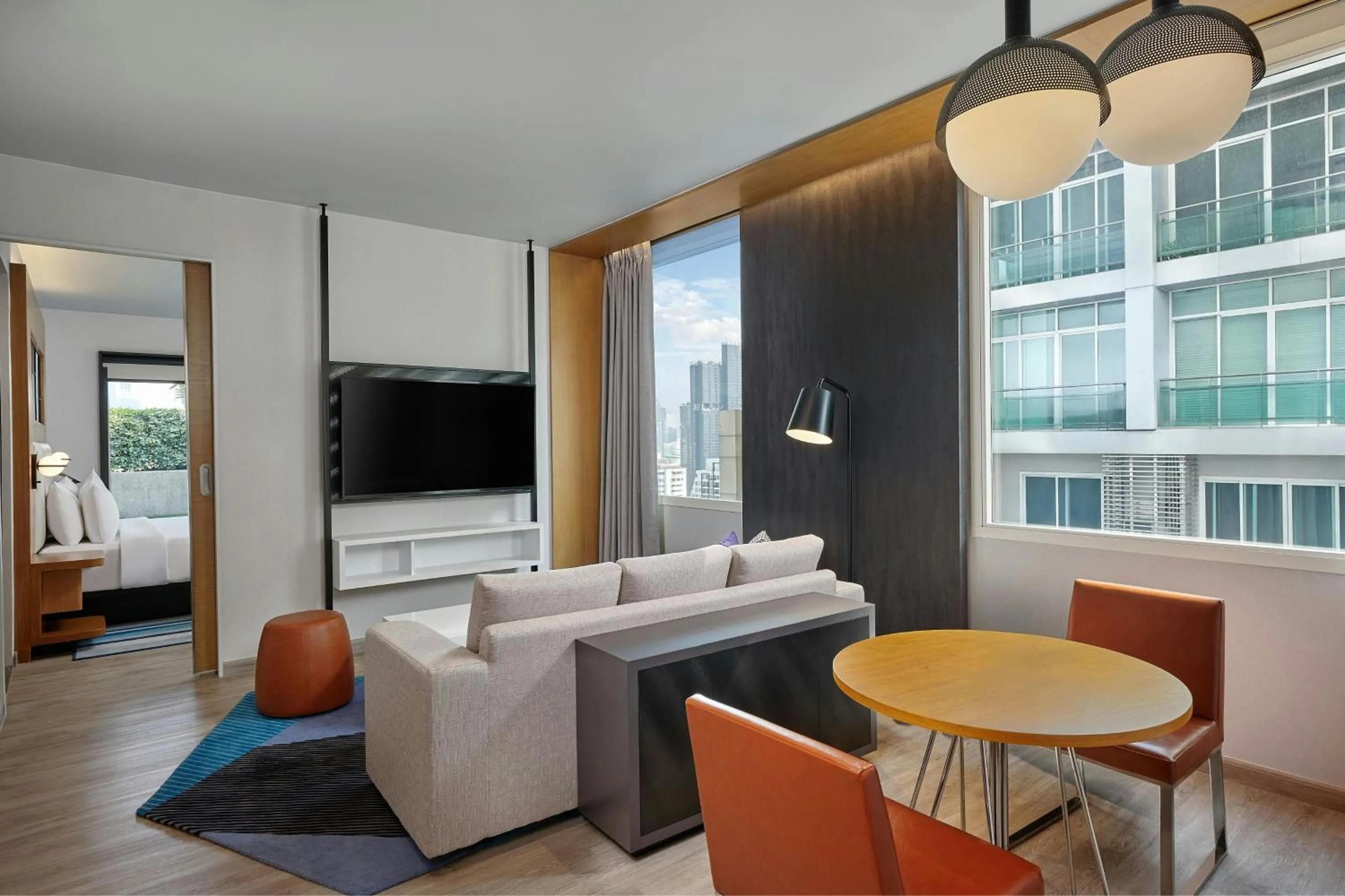 Living room in Aloft Bangkok - Sukhumvit 11