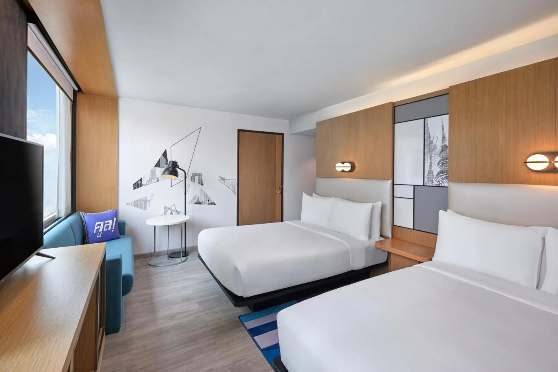 Bed in Aloft Bangkok - Sukhumvit 11