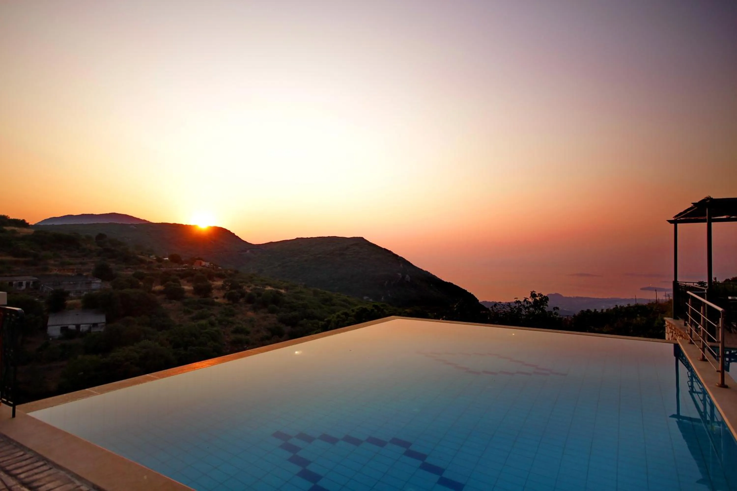 City view in Corfu Sokraki Villas