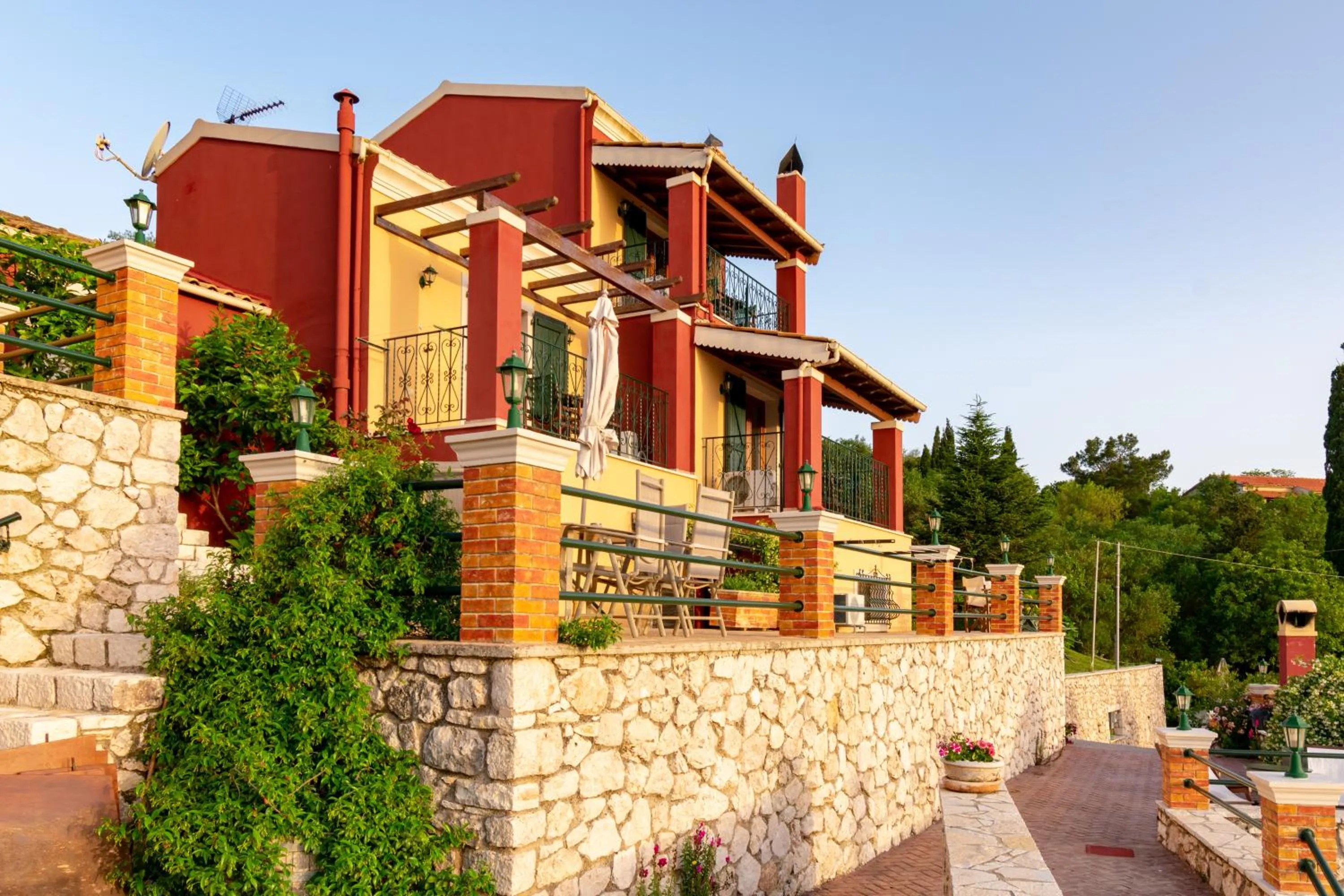 Property building in Corfu Sokraki Villas